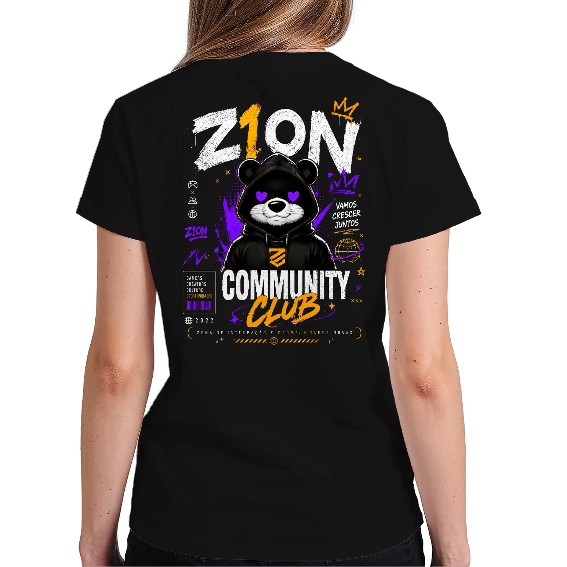 Camiseta Urso com Capa Z1ON 100% Algodão - Imagem 6