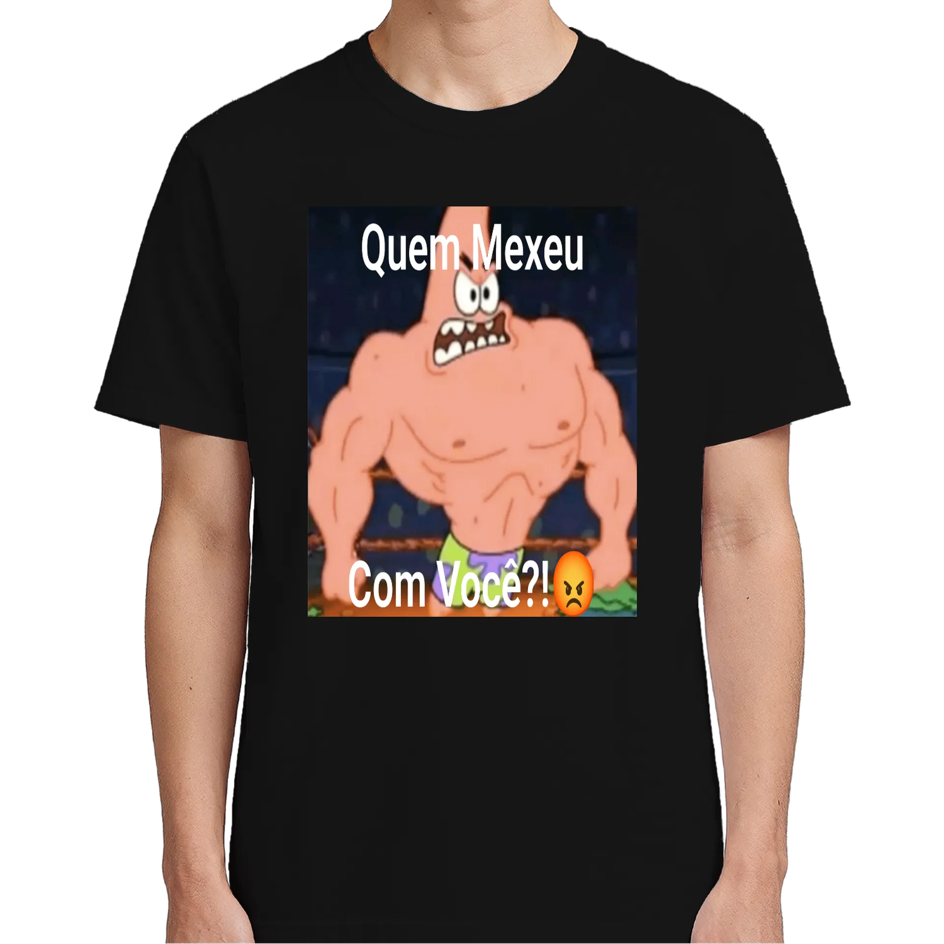 Camiseta do Patrick forte dizendo: quem mexeu com você? - Imagem 5
