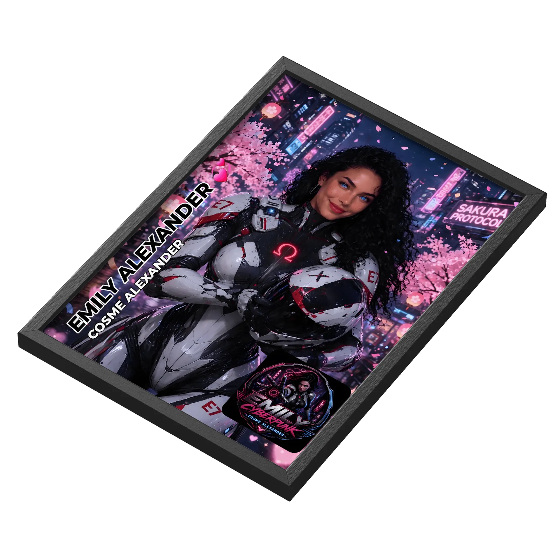 Quadro A3 personalizado Com Vidro - Imagem 3