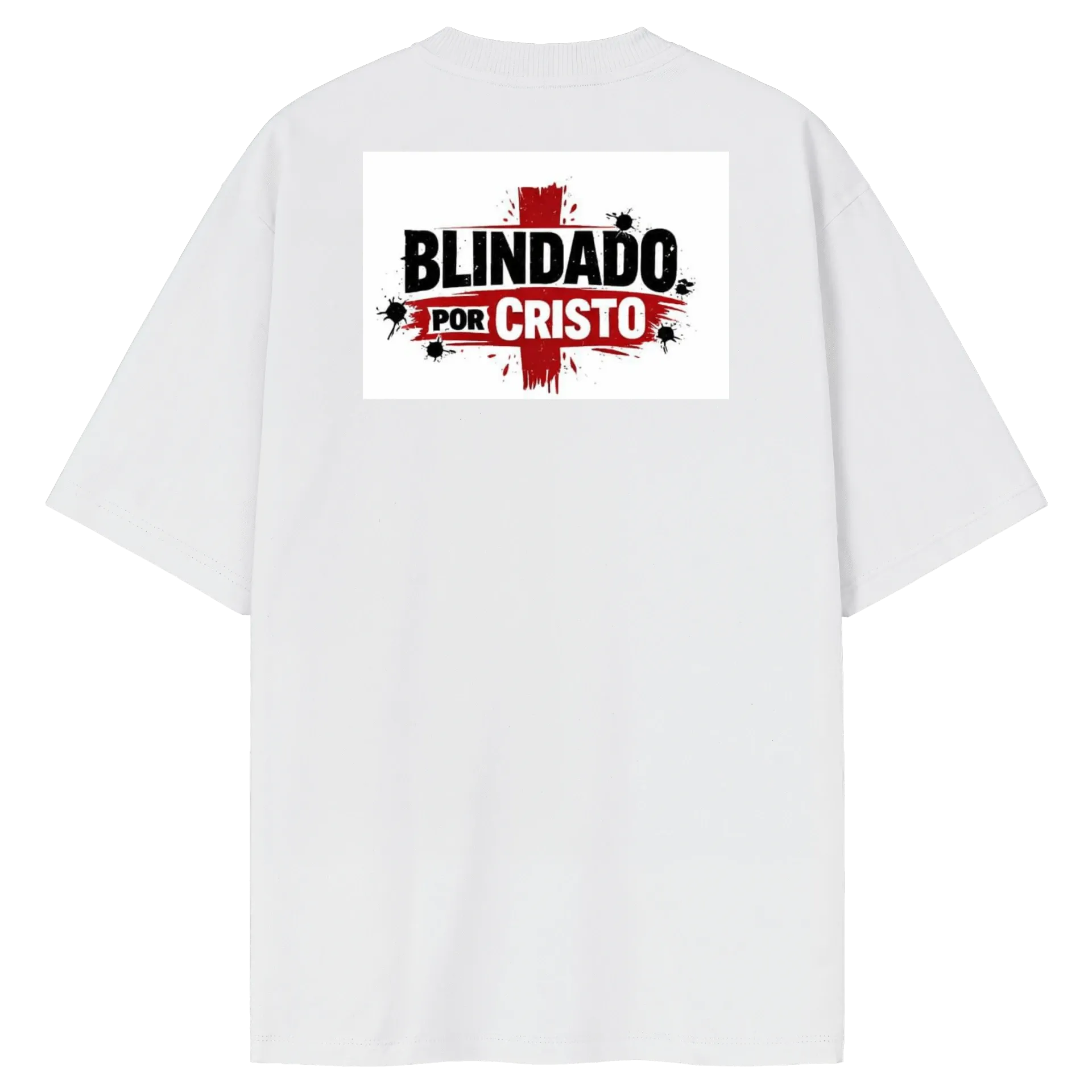 Camiseta Oversized soldado de Jesus  - Imagem 2