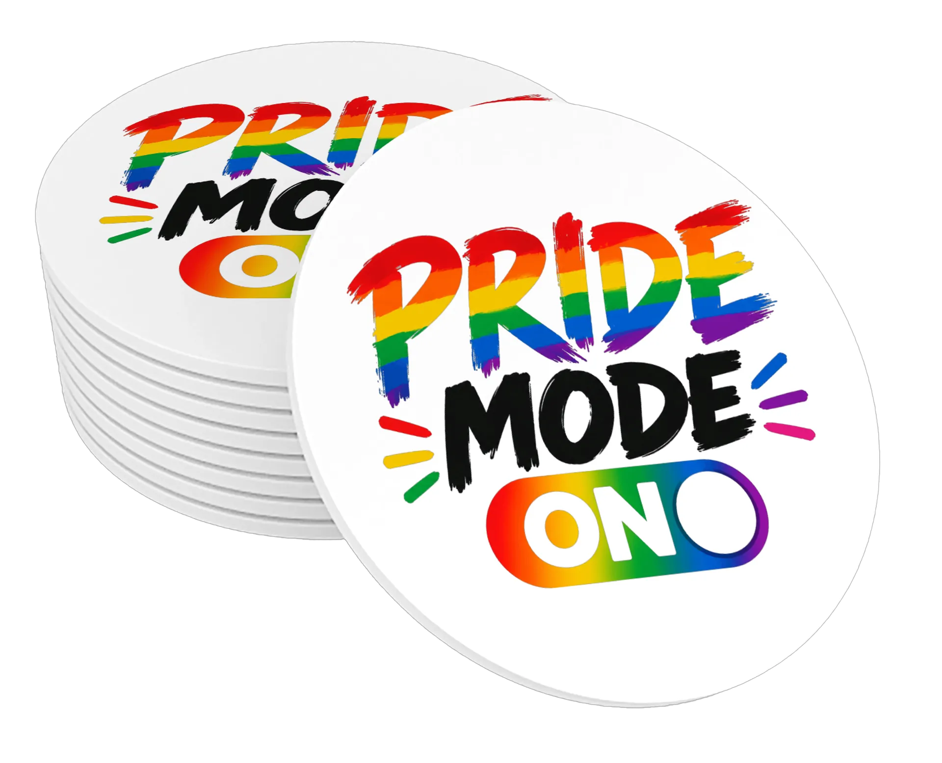 Porta-copos  Pride Mode On de Mundo GTV — imagem 1 de 3