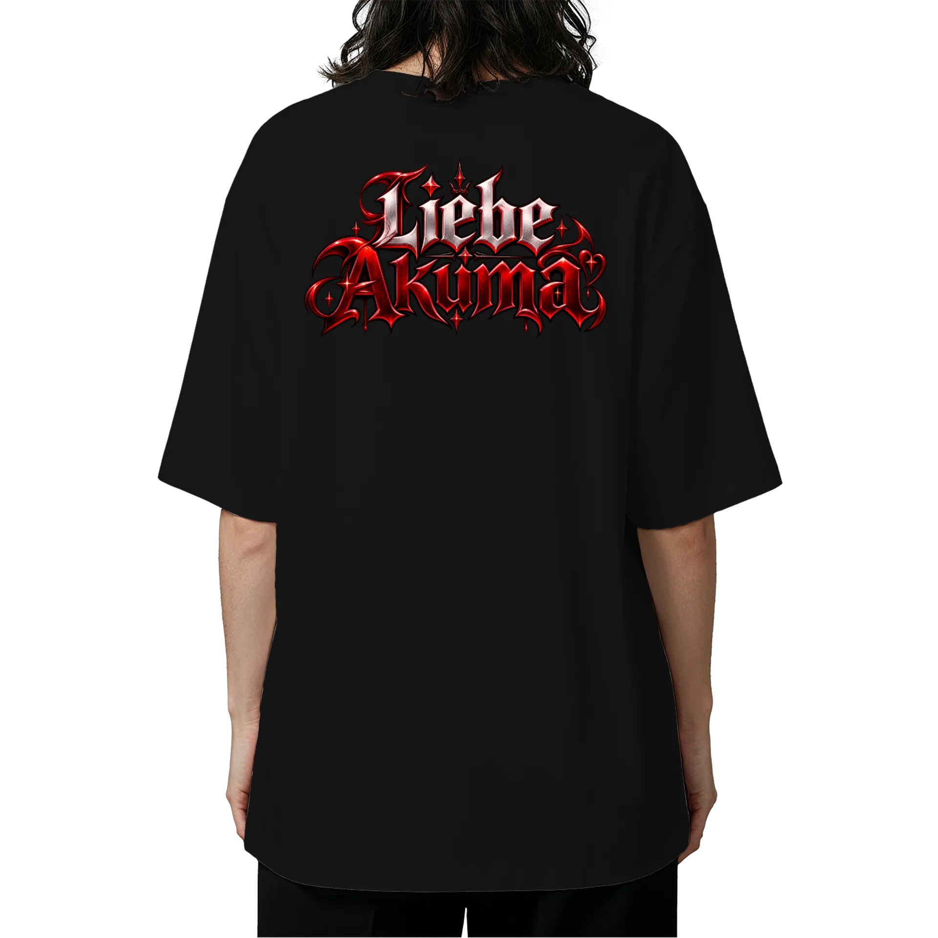 Camiseta Liebe Akuma Bravo Oversized de Liebe Akuma — imagem 5 de 6