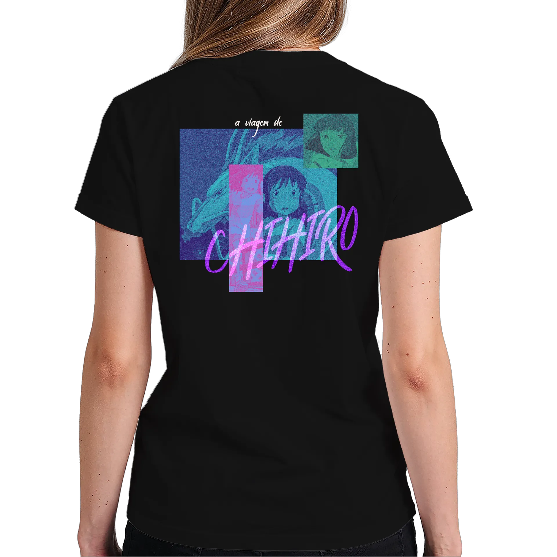 Camiseta Unissex Estampa Chihiro - Imagem 5