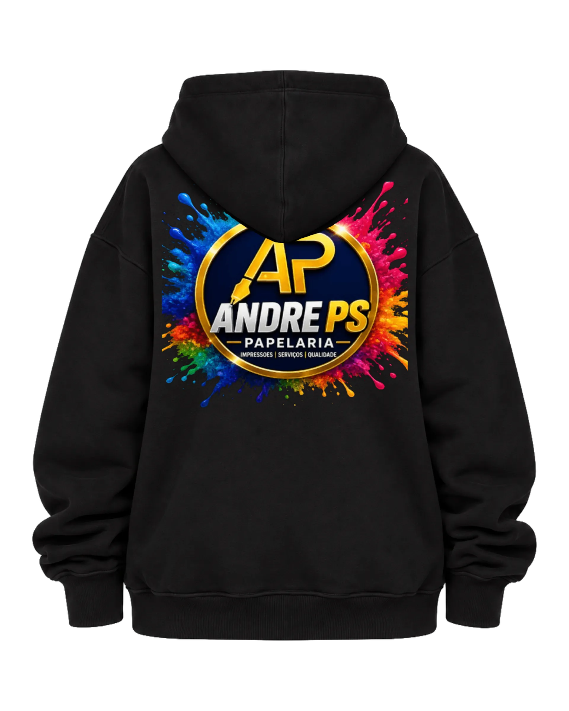 Blusa de moletom personalizada de Andre ps — imagem 6 de 6