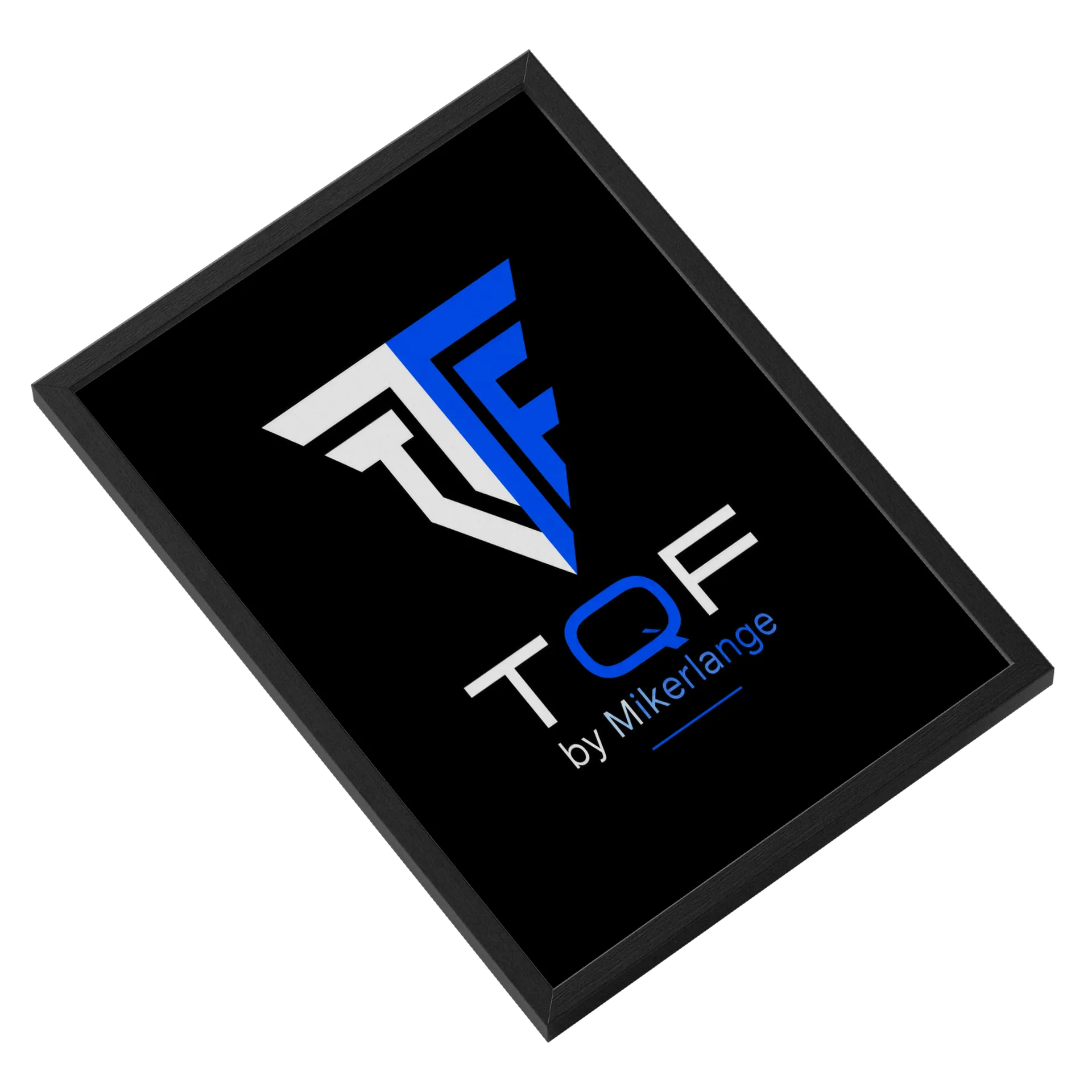 Quadro Logotipo TQF Estilo Moderno A3 de Mikerlange placide — imagem 2 de 3