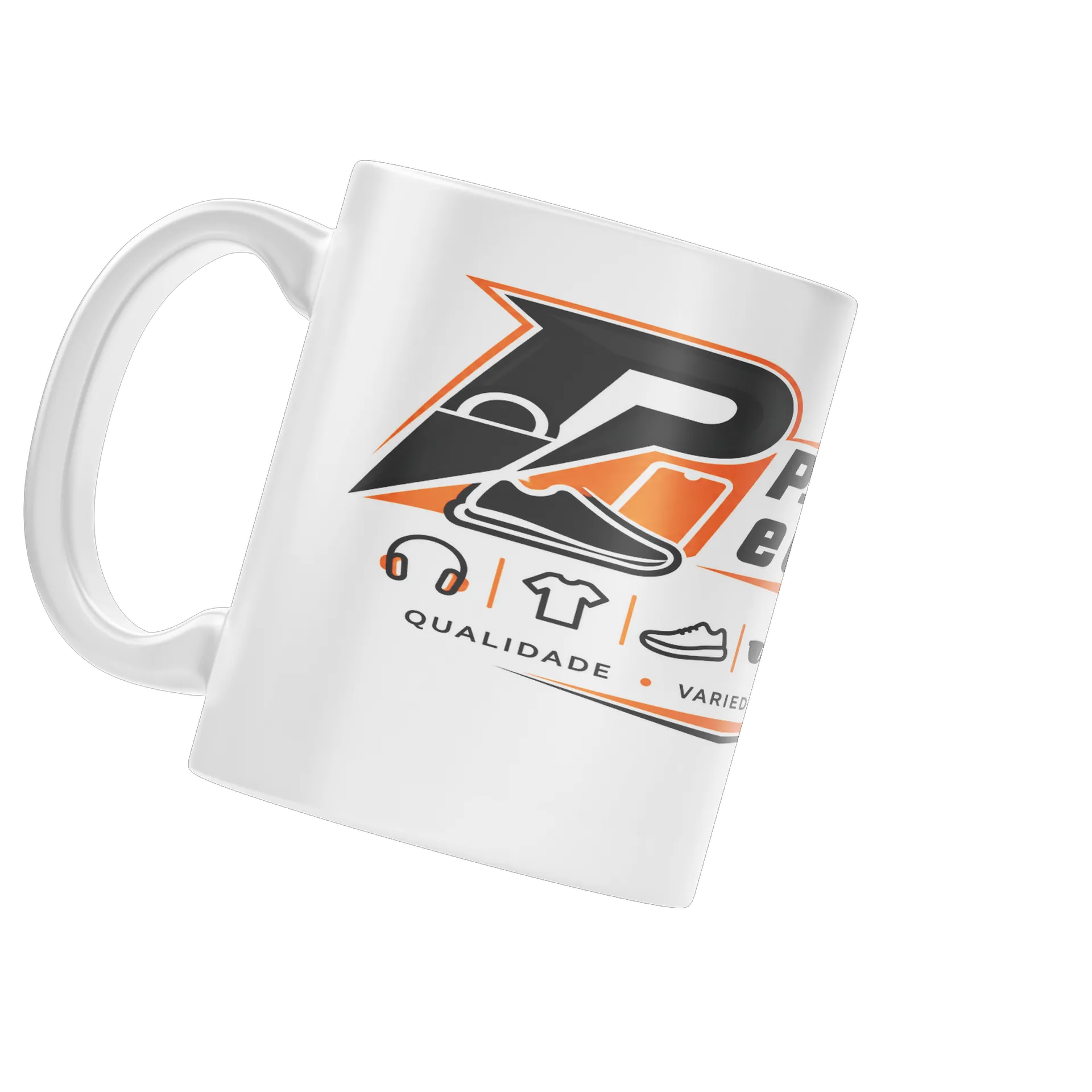 Caneca Porcelana Logo P.produtos e Cia 325ml - Imagem 3