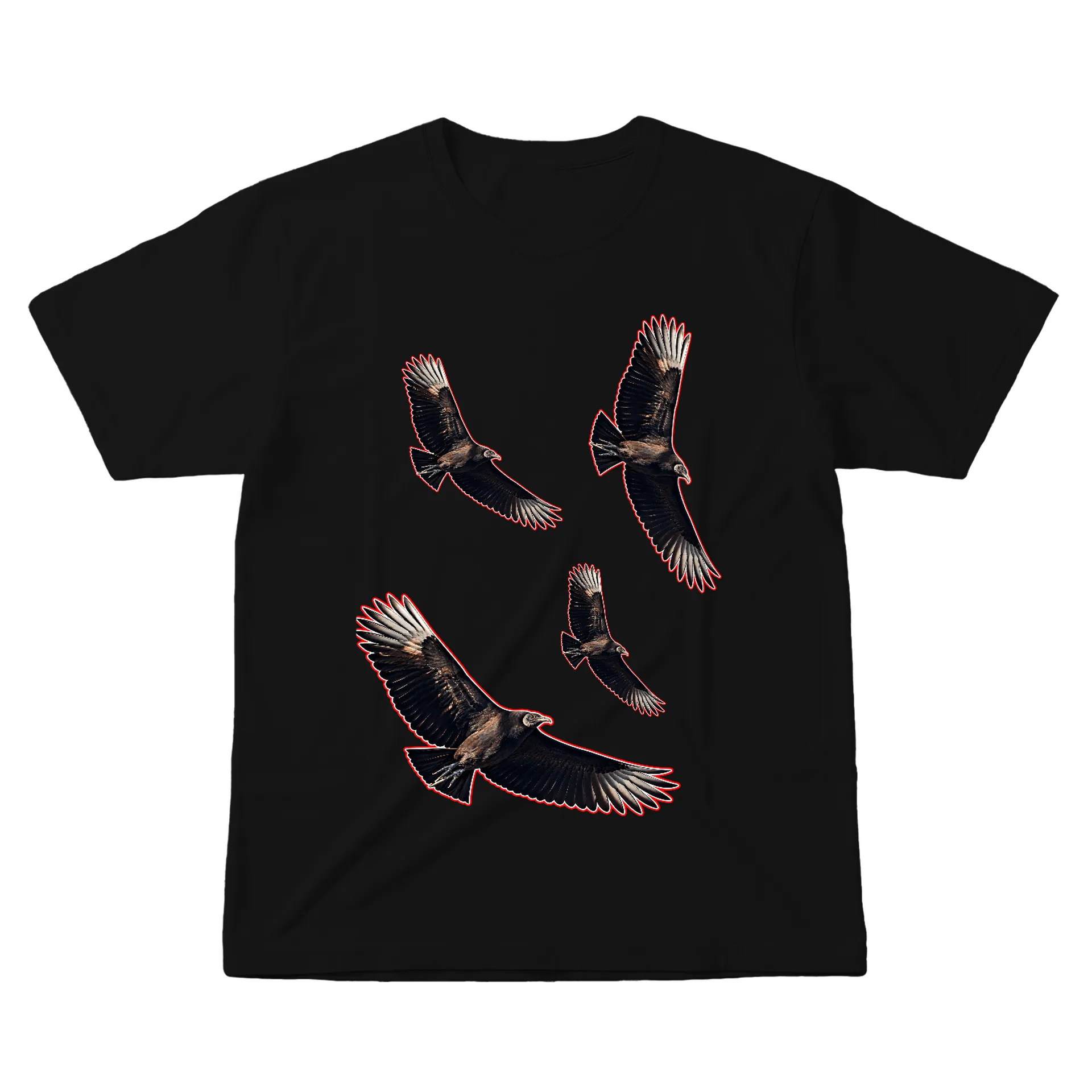 Camiseta URUBU DA GÁVEA 100% Algodão - Imagem 1