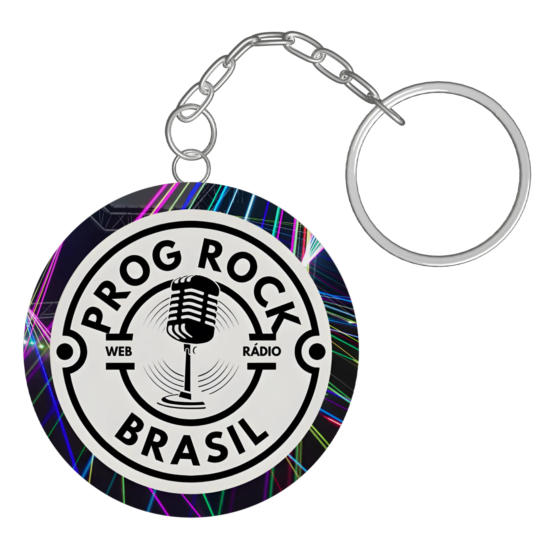 Chaveiro personalizado prog rock Brasil de RUN ROCK MUSIC — imagem 2 de 3