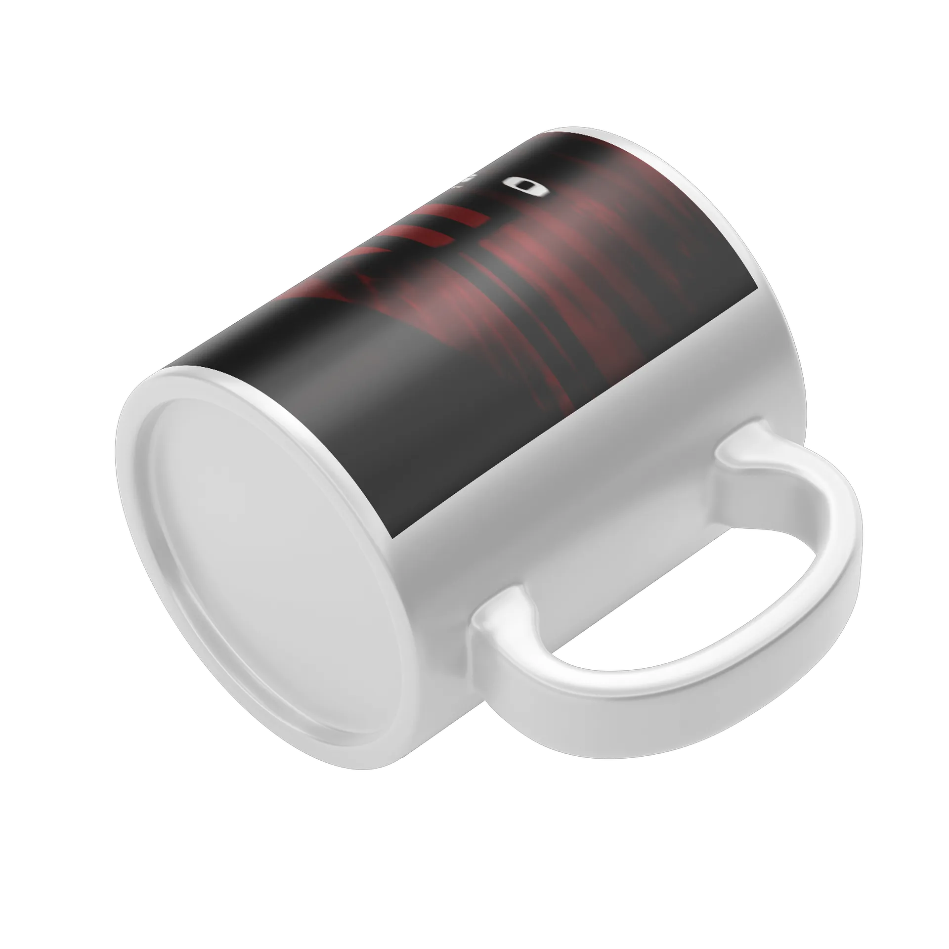 Caneca Flamengo Logotipo Rubro-Negro 325ml - Imagem 4