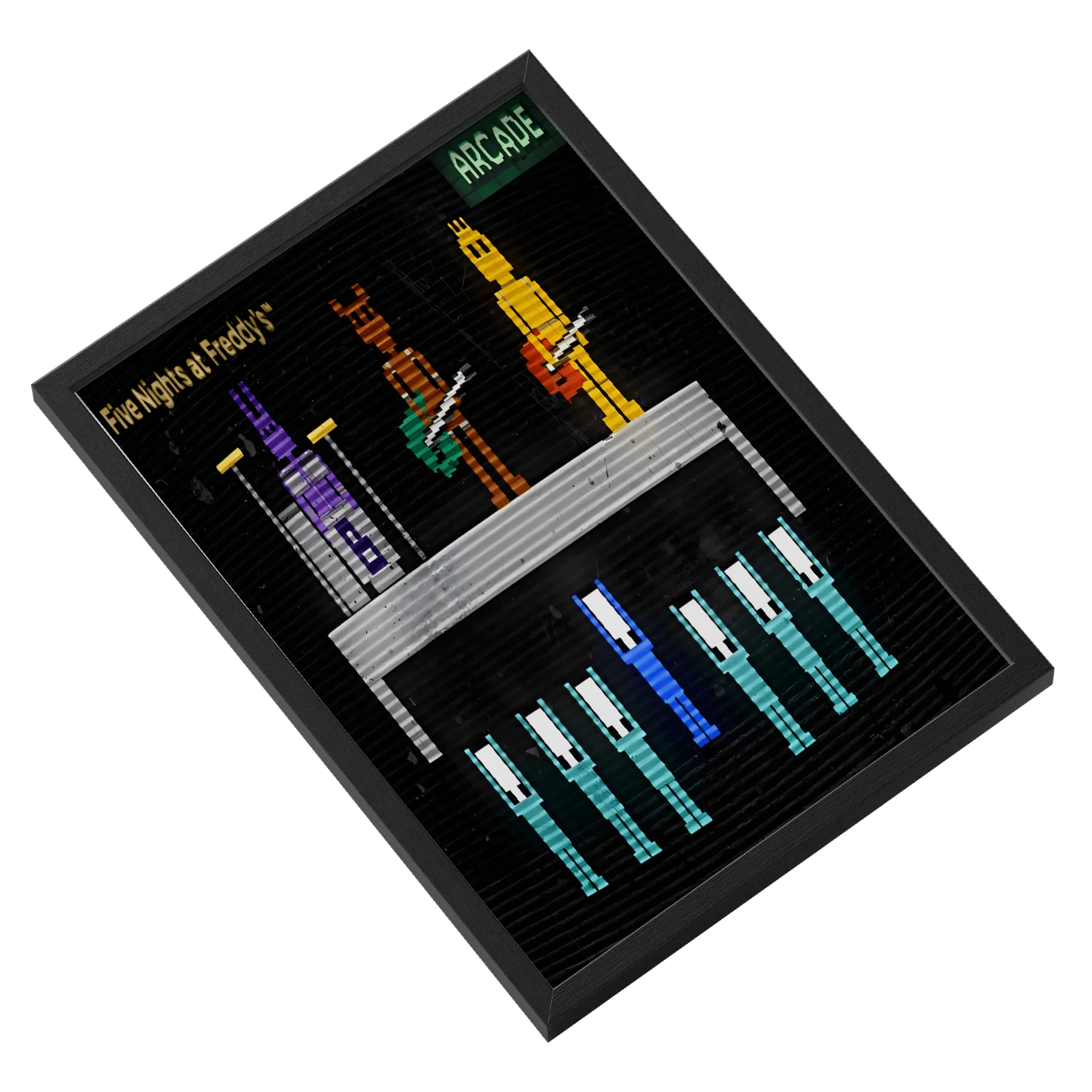 Quadro A3 personalizado Com Vidro - Imagem 2