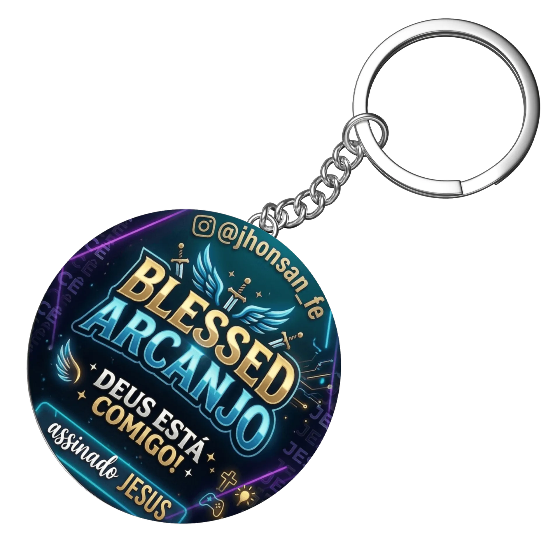 Blessed Arcanjo Assinado Jesus - Imagem 4