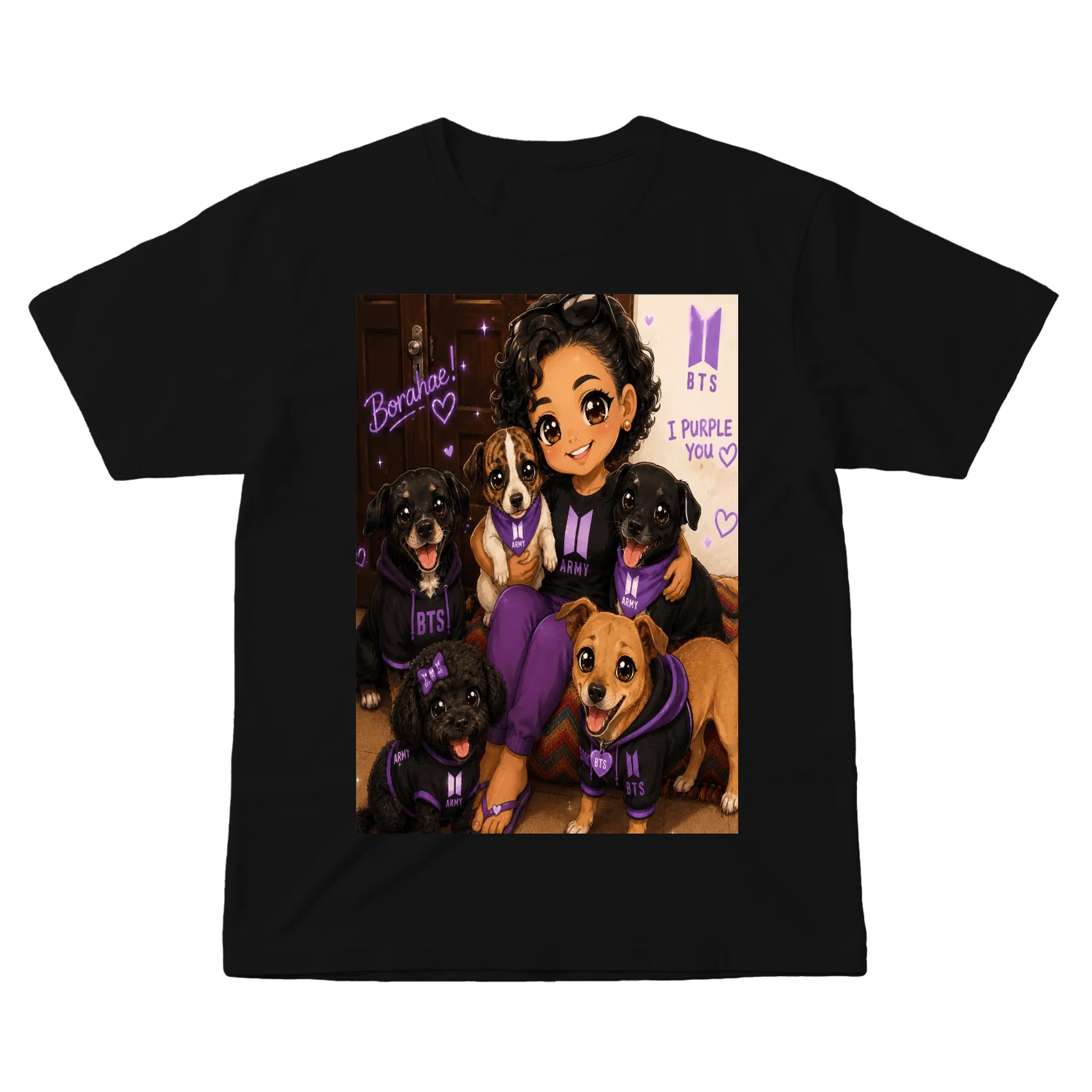 Camiseta Army Protetora de Animais  de Anja Protetora  — imagem 1 de 6