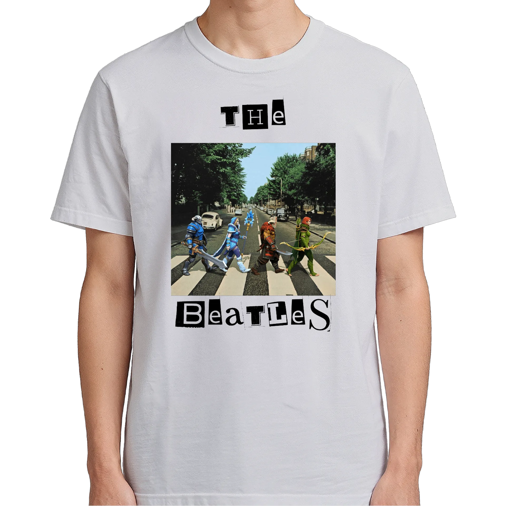 Camiseta The Beatles Heroes Dota 2 - Imagem 5