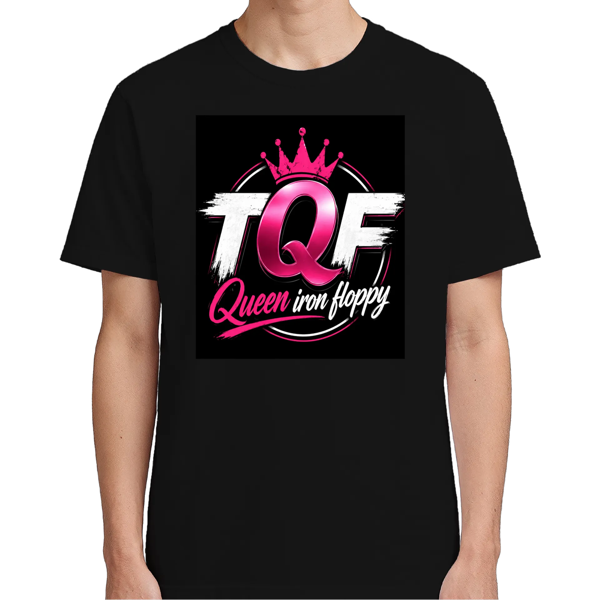 Camiseta Estampa Queen Iron Floppy 100% Algodão - Imagem 5