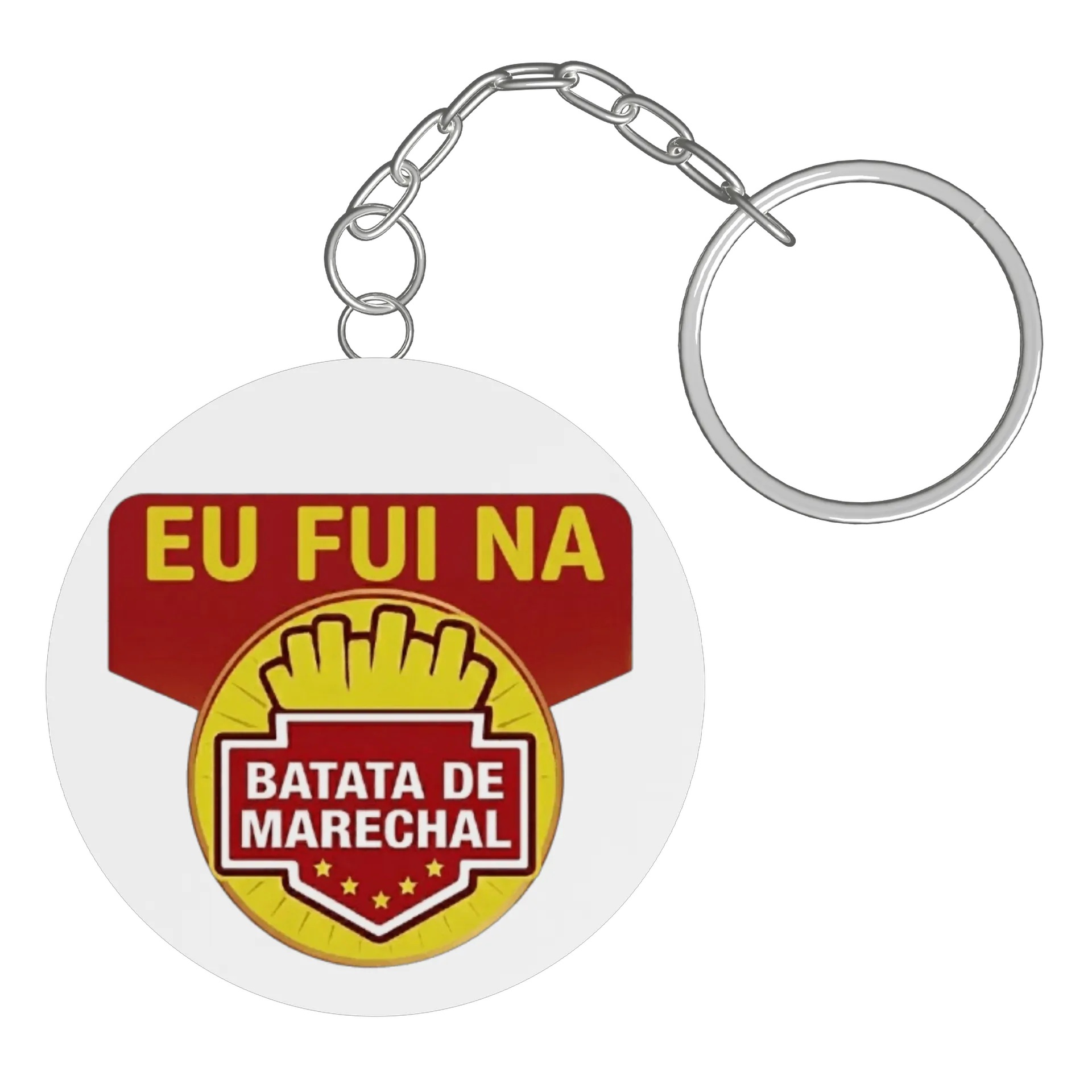 Chaveiro Eu Fui na Batata de Marechal de Batata de Marechal