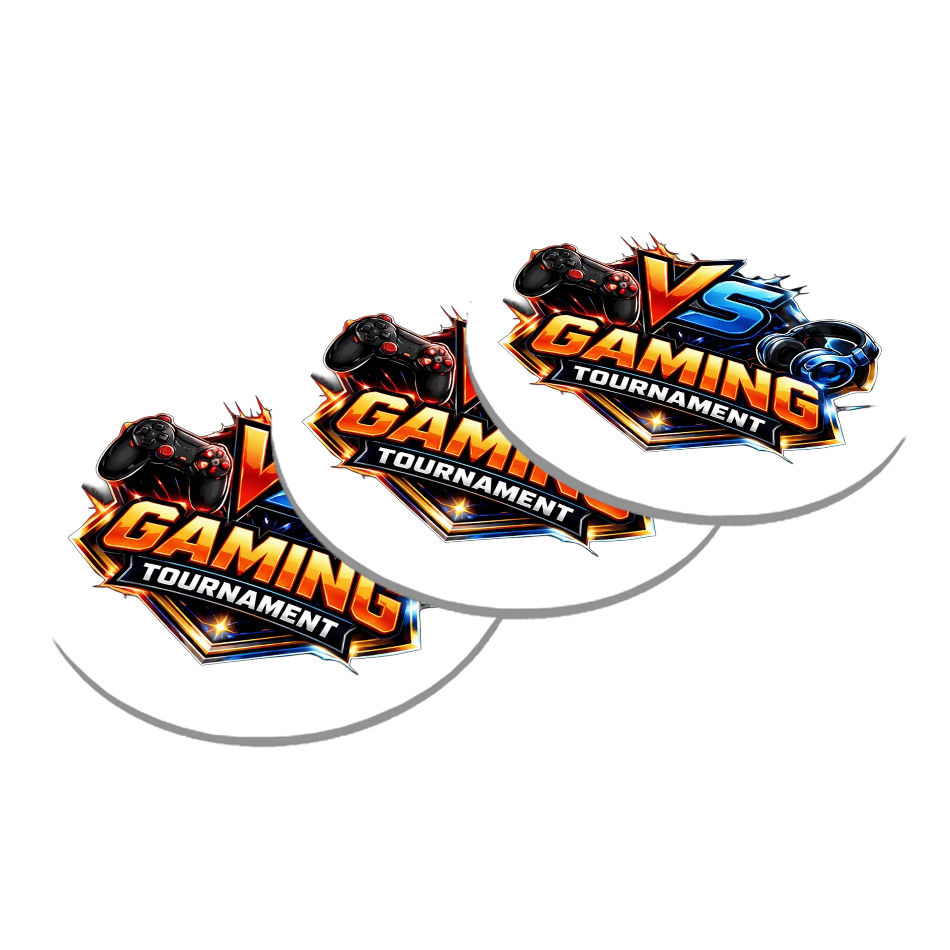 Porta-copo MDF Gaming Tournament 10x10cm de gnnewgame