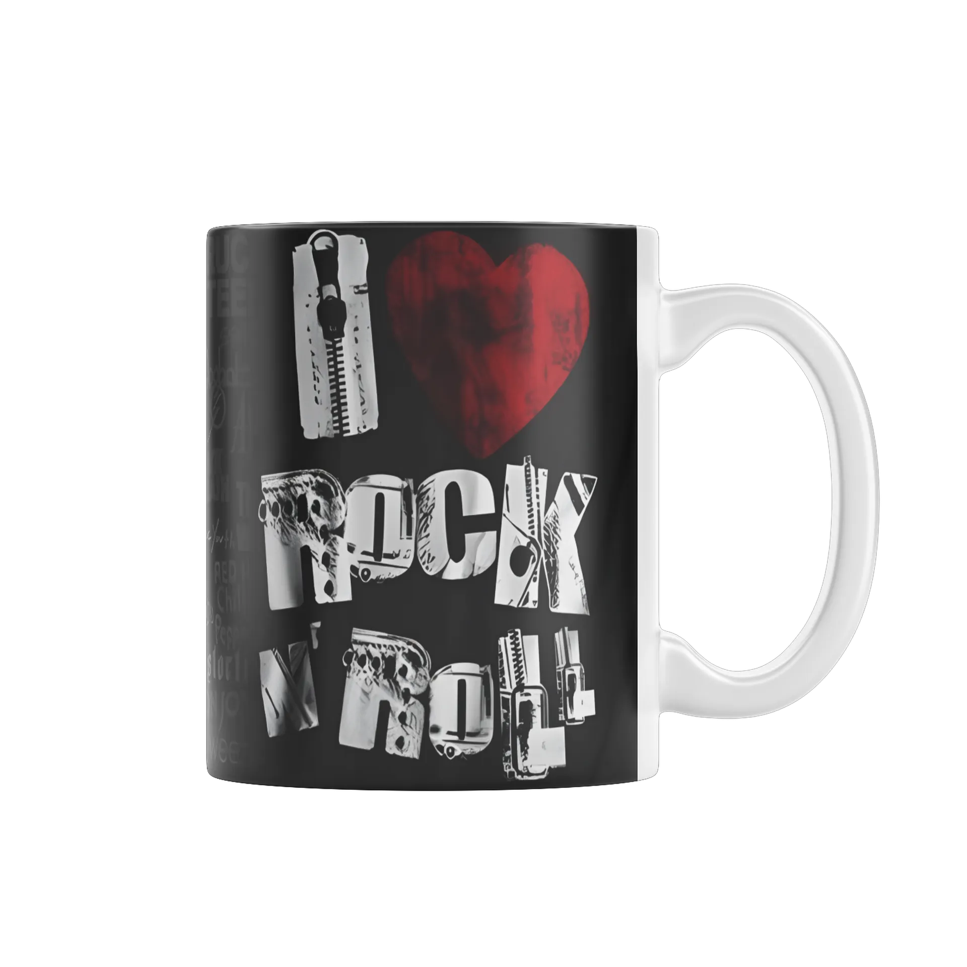 Caneca Porcelana Rock N Roll  de Infinity History — imagem 1 de 4