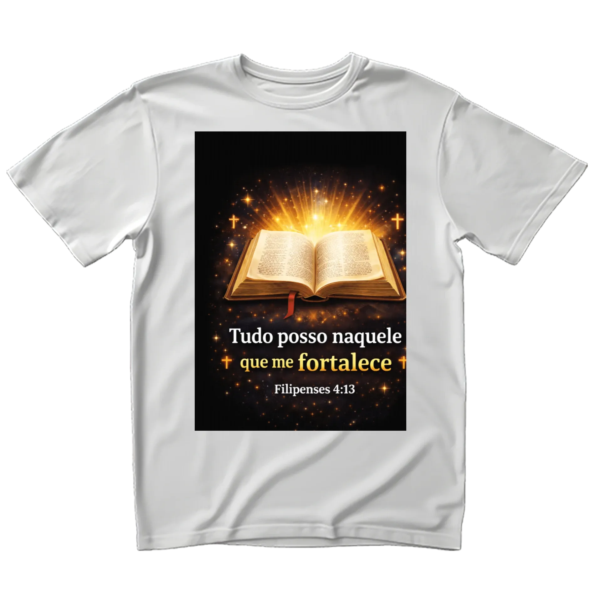 Camiseta  filipenses 4:13 de David