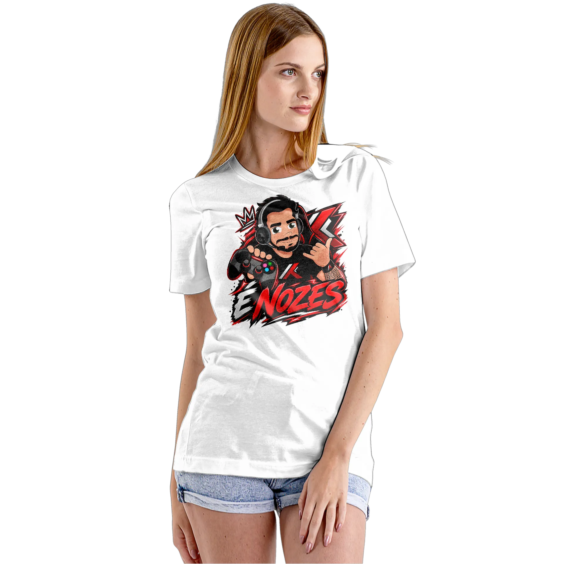 Camiseta Babylook É NOZES 100% Algodão - Imagem 5
