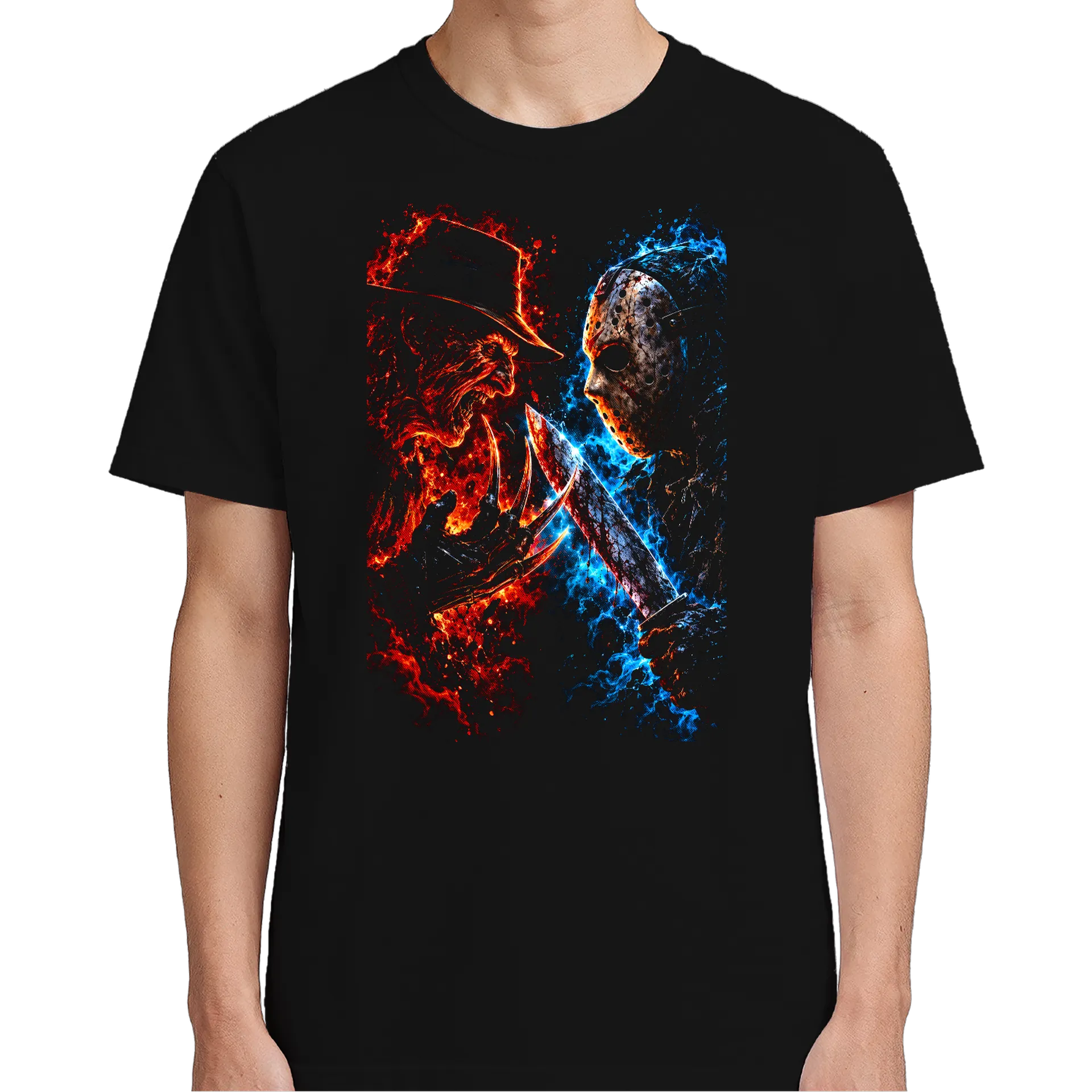 Camiseta personalizada Haloween Jason X Krueger Premium - Imagem 4