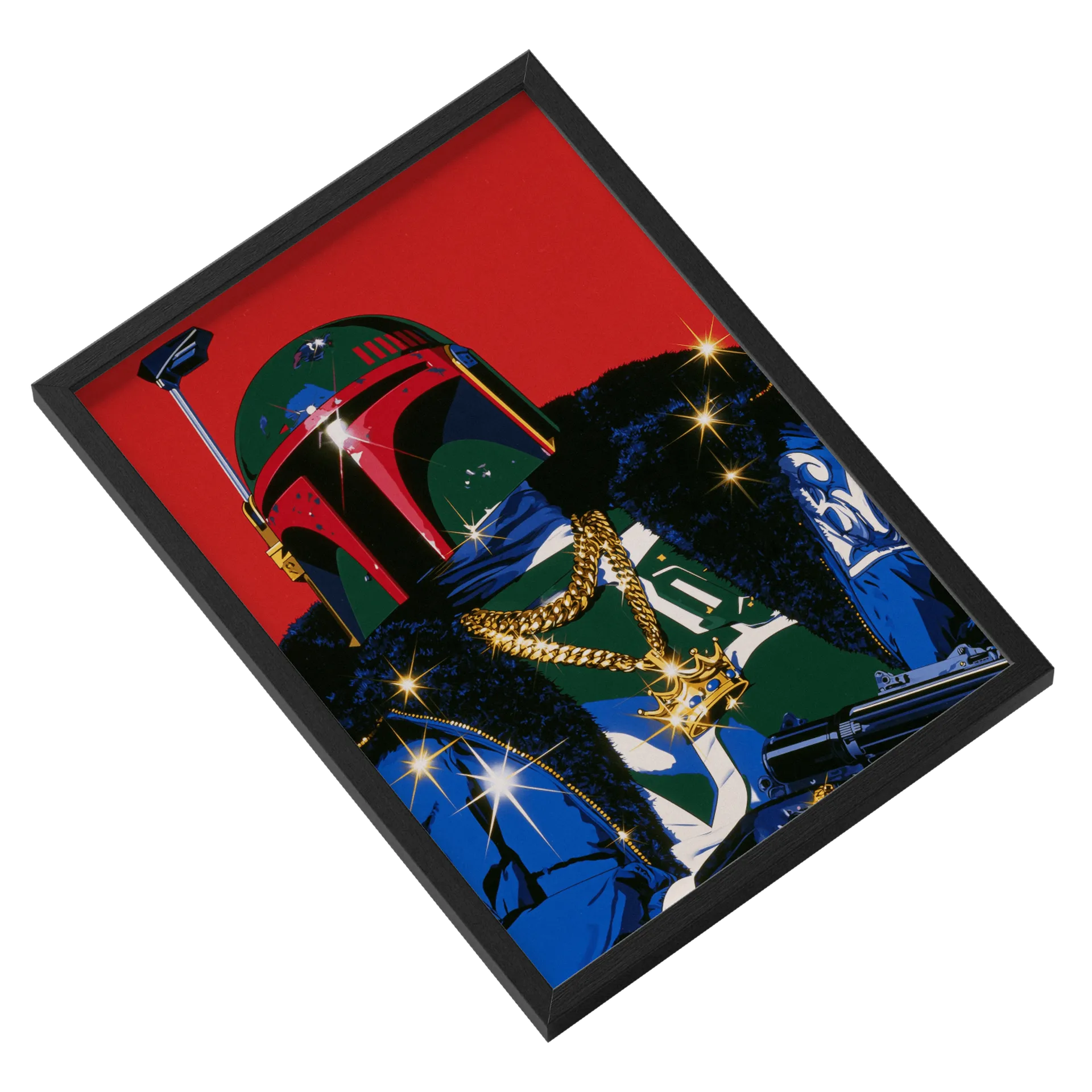 Quadro Boba Fett Star Wars – A Presença Lendária - Imagem 2