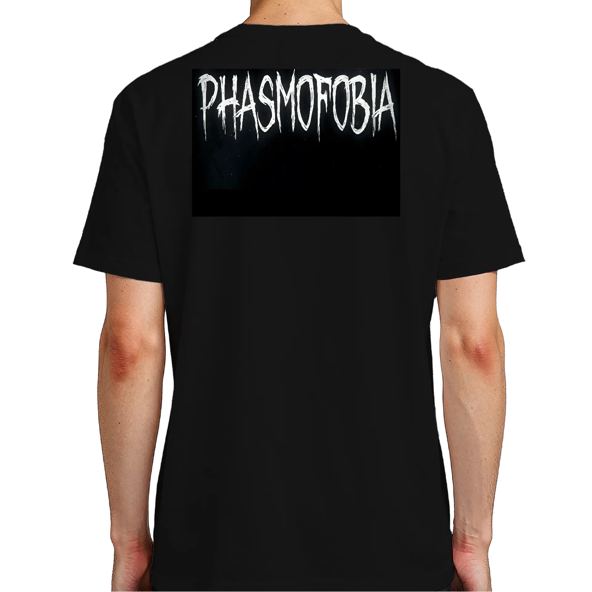 Camiseta Estampa Tipográfica Phasmophobia 100% Algodão de Lahsilva22 — imagem 6 de 6