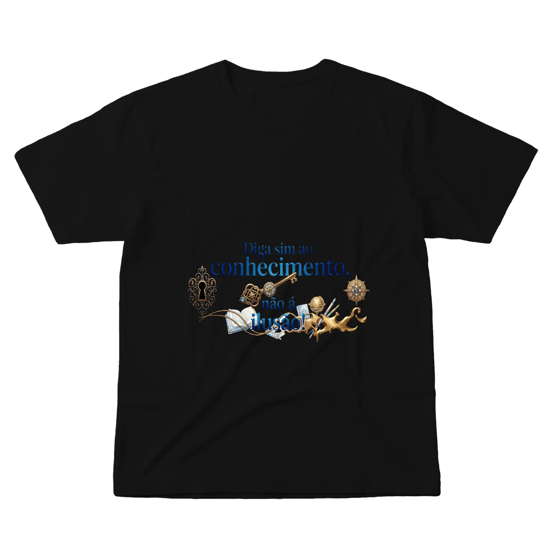 Camiseta personalizada conhecimento - Imagem 1