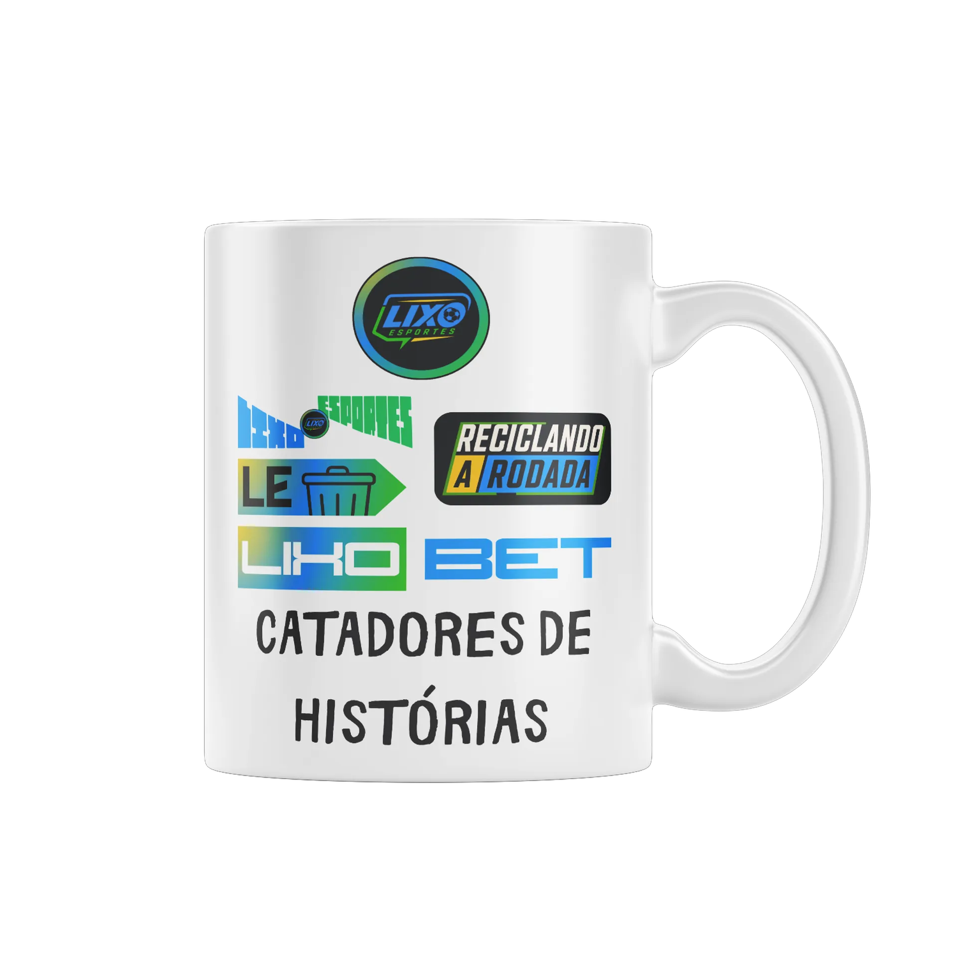 Caneca Lixo Esportes Logos de Lixo Esportes — imagem 1 de 4