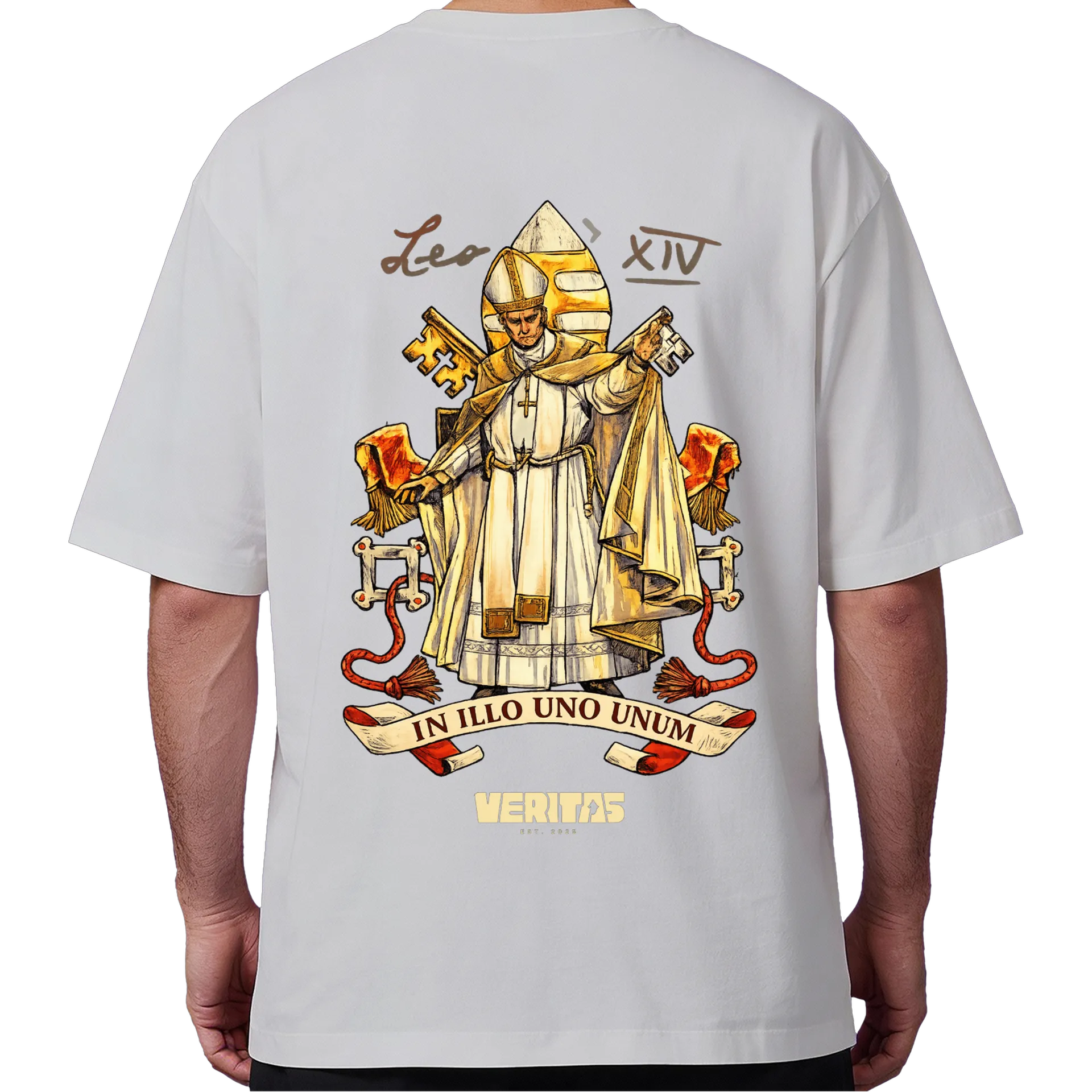 Camiseta Oversized - Papa Leo XIV - Imagem 6