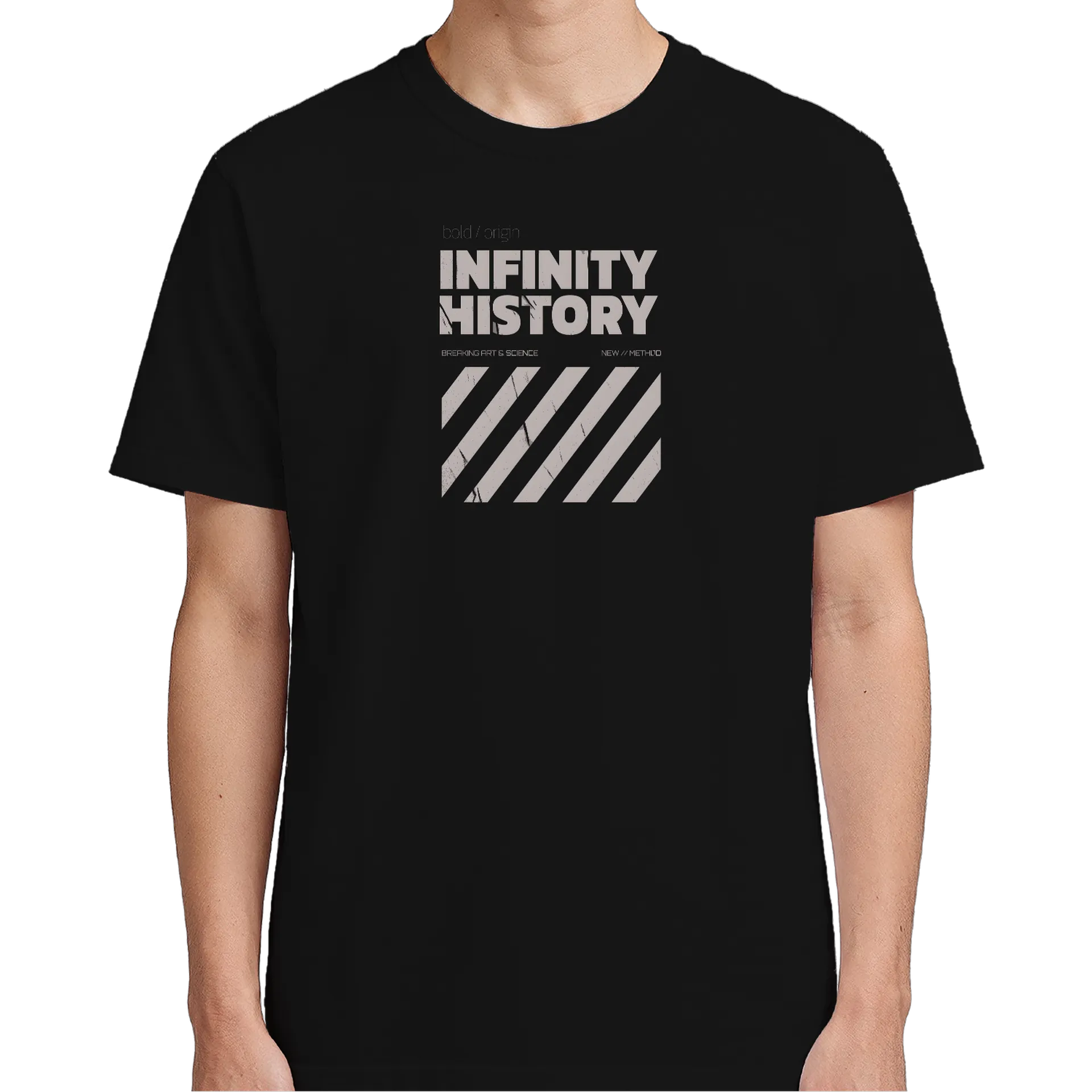 Camiseta Estampa Tipográfica Infinity History  de Infinity History — imagem 4 de 6
