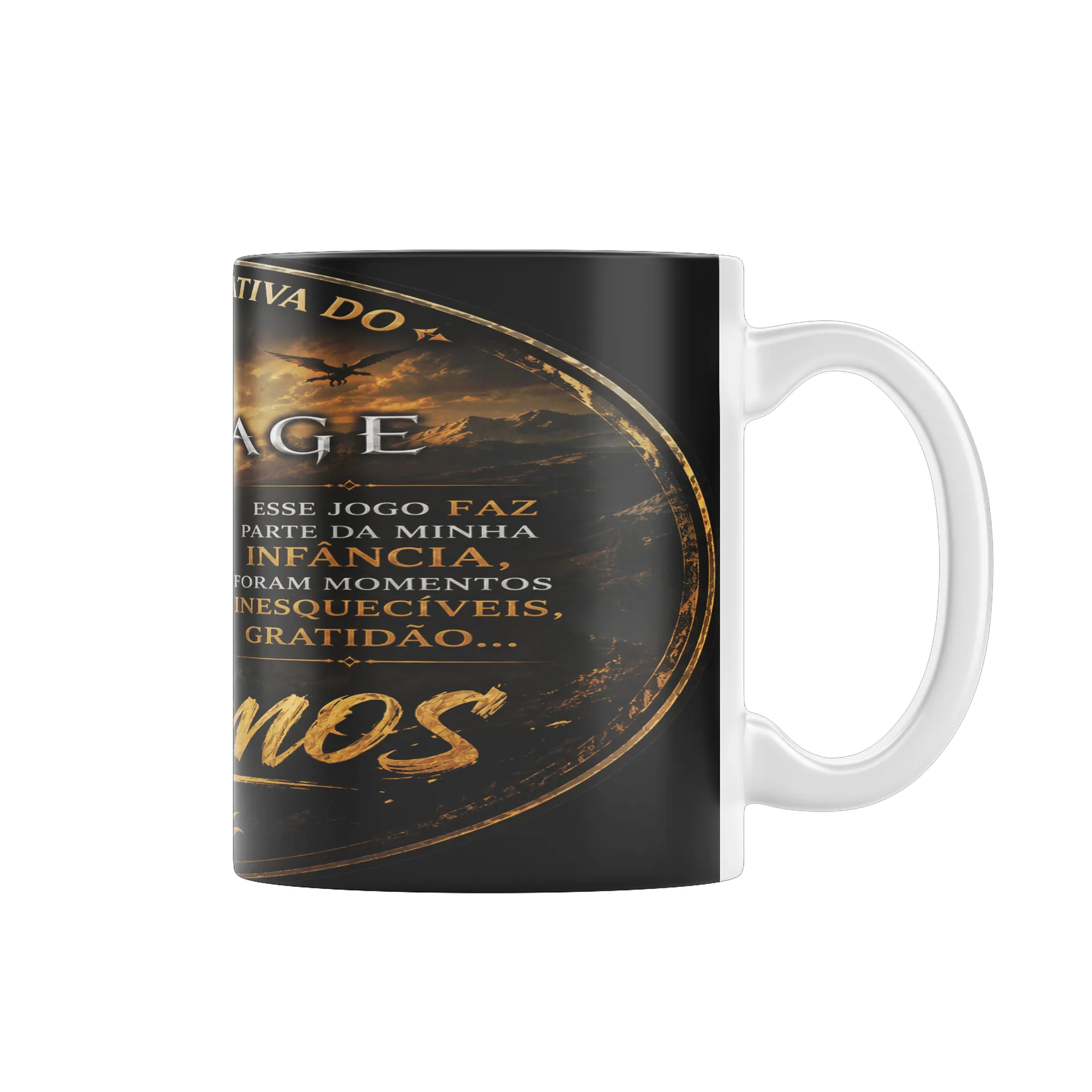 Caneca Porcelana Lineagell  325ml - Imagem 1
