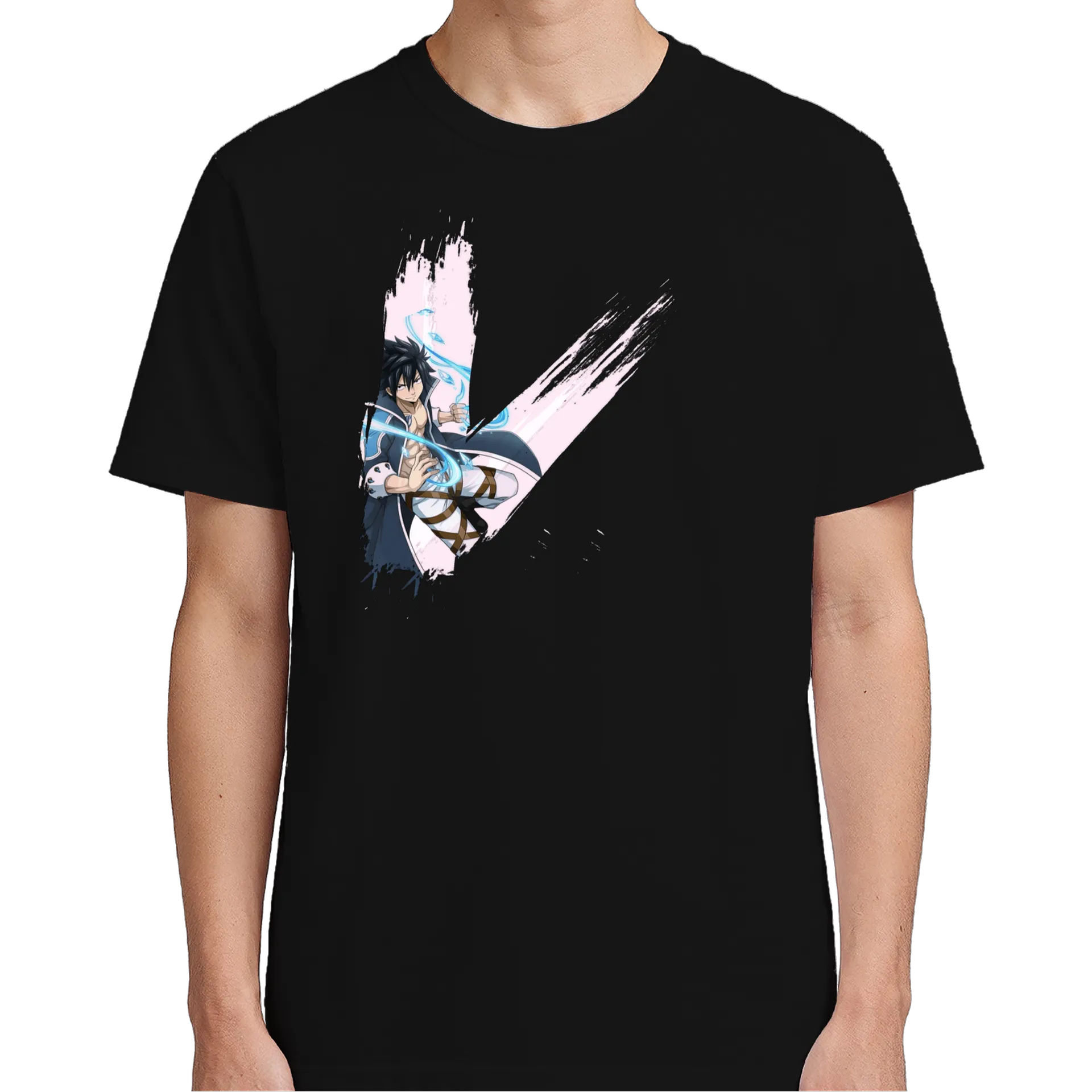 Camiseta Estampa Grey - Fairy Tail 100% Algodão - Imagem 5