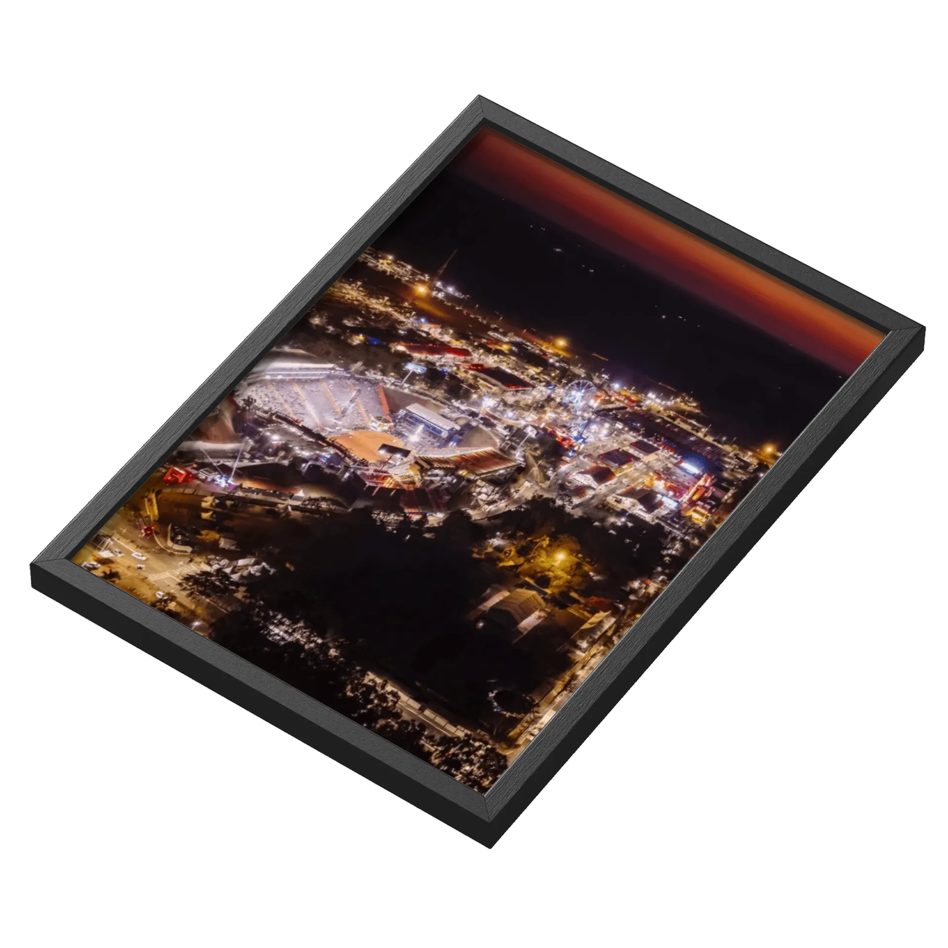 Quadro A3 personalizado Com Vidro - A Festa de Barretos 1 de Robson — imagem 3 de 3