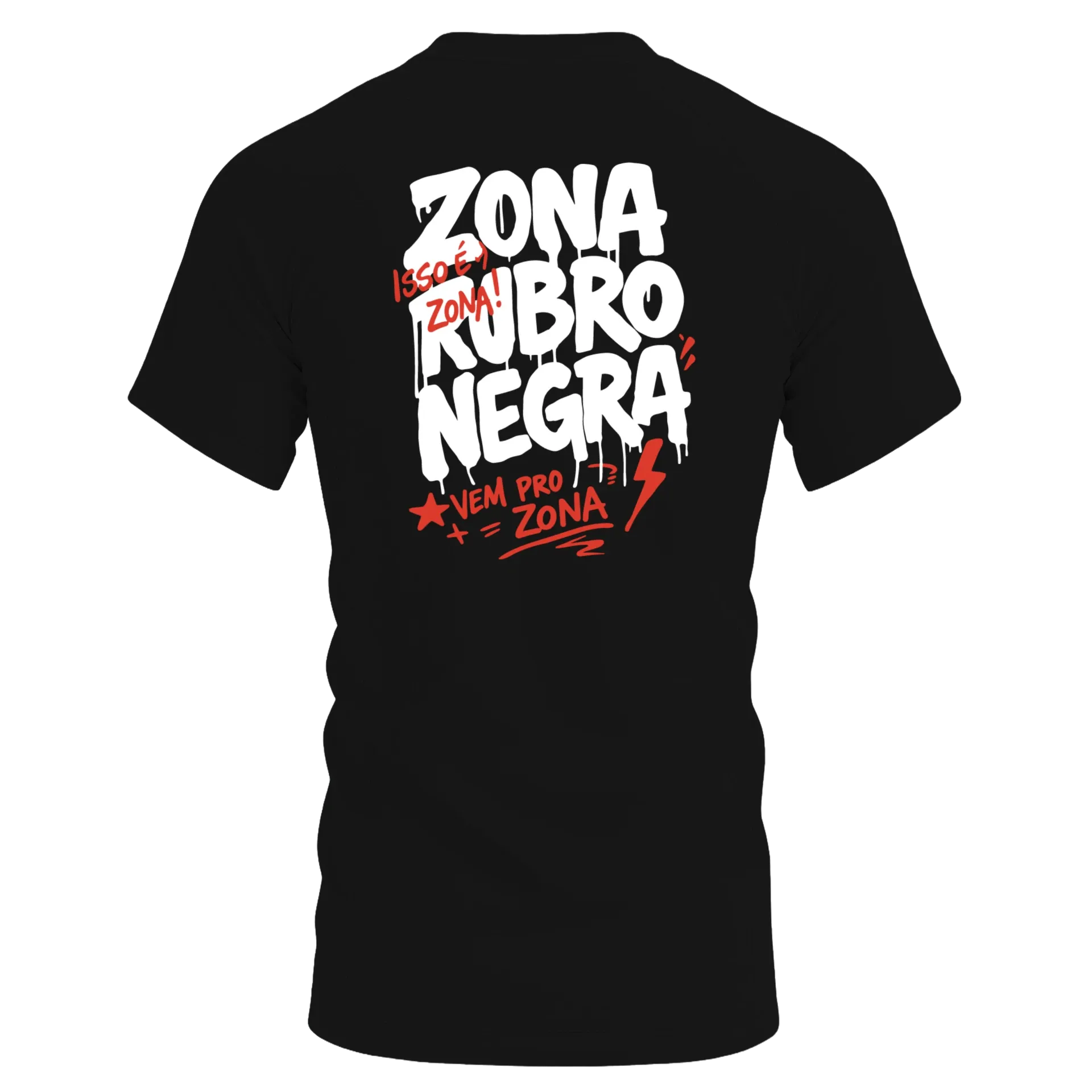 Camiseta Isso É Zona Rubro Negra Dryfit de ZONA RUBRO NEGRA