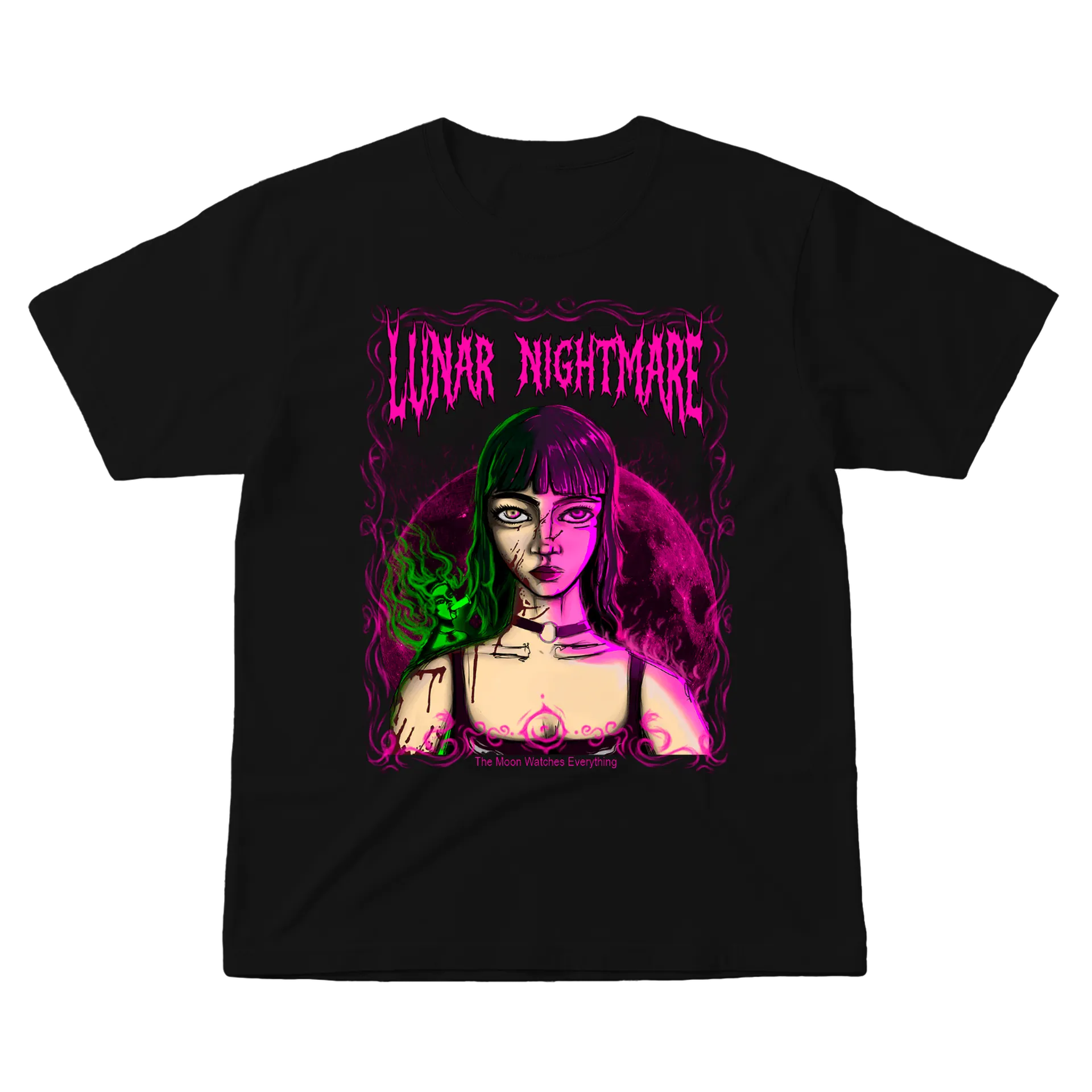 Camiseta Lunar Nightmare Ketrita - Imagem 1