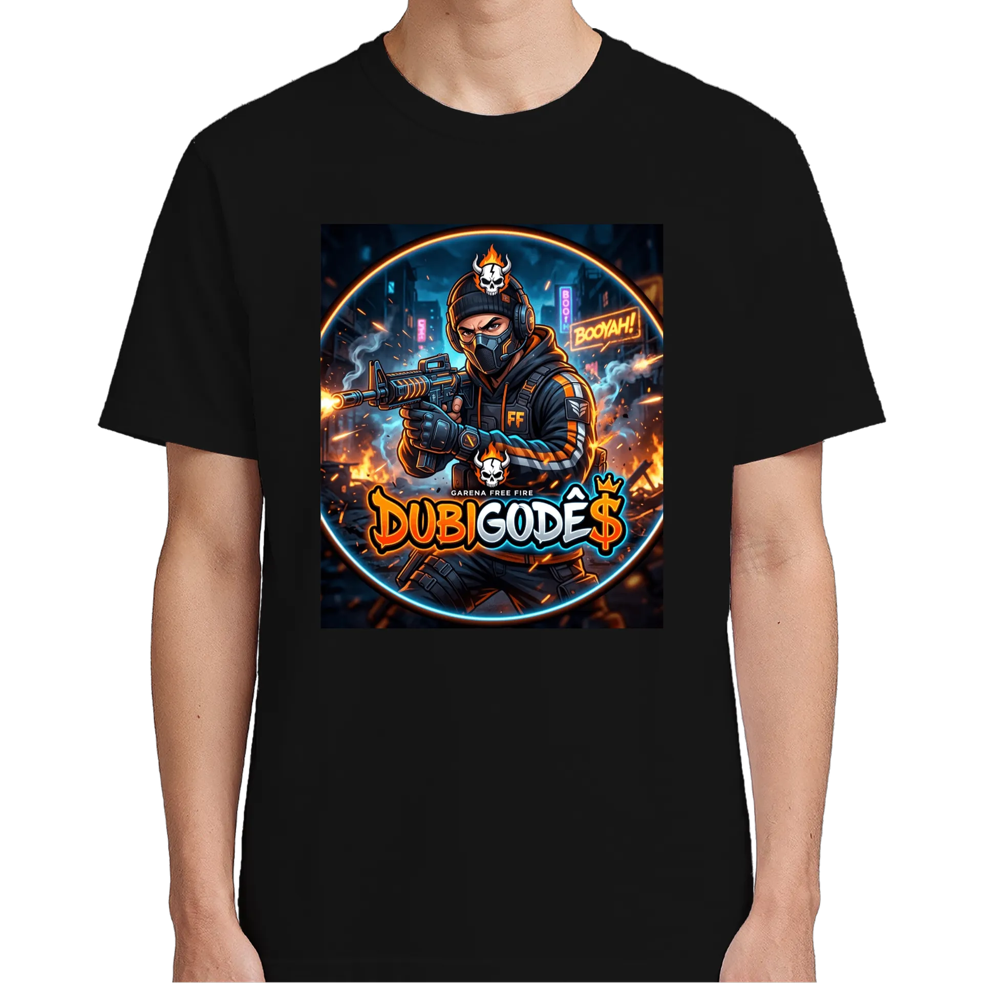 Camiseta personalizada de dubigodefpsff — imagem 4 de 6