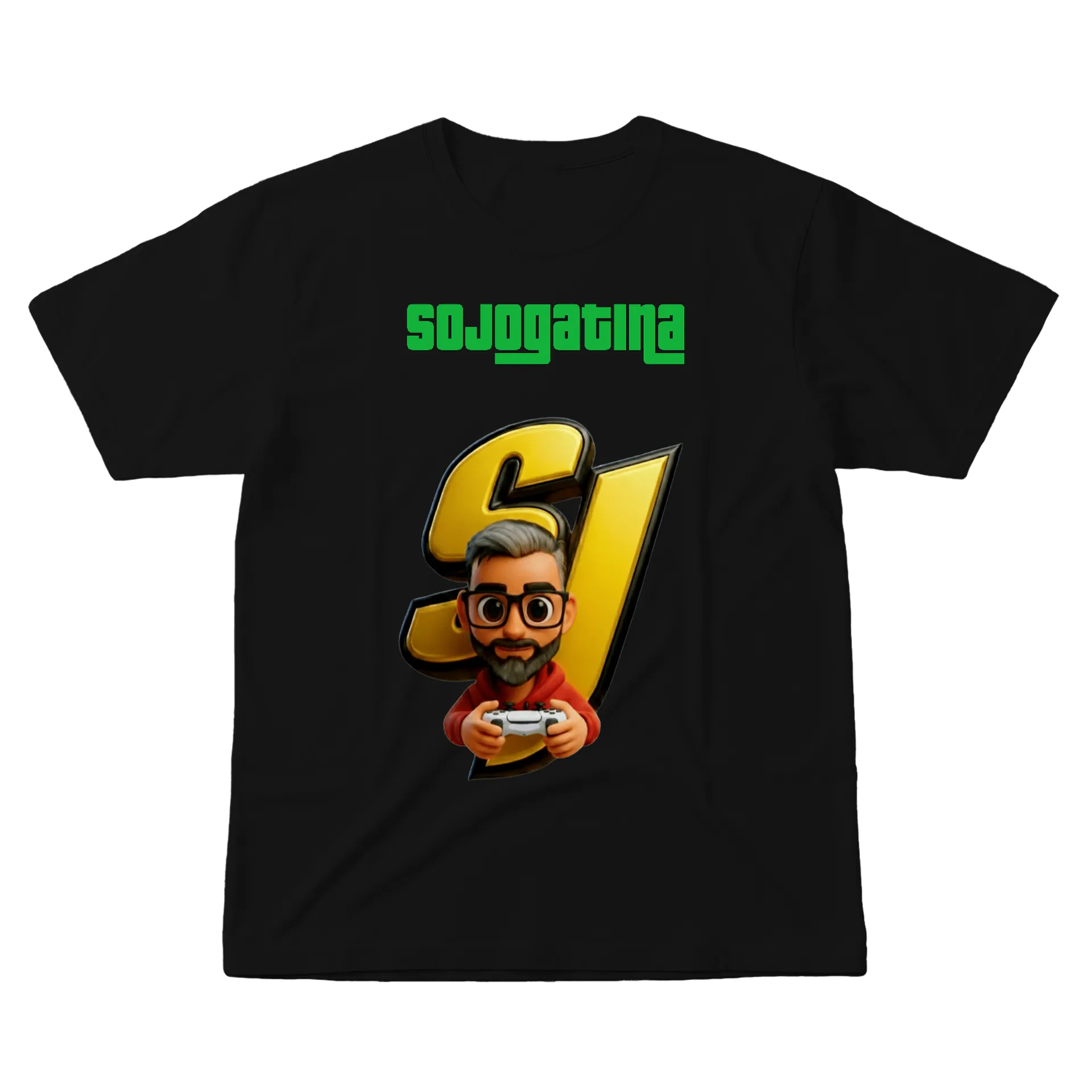 Camiseta personalizada de SoJogatina  — imagem 1 de 6