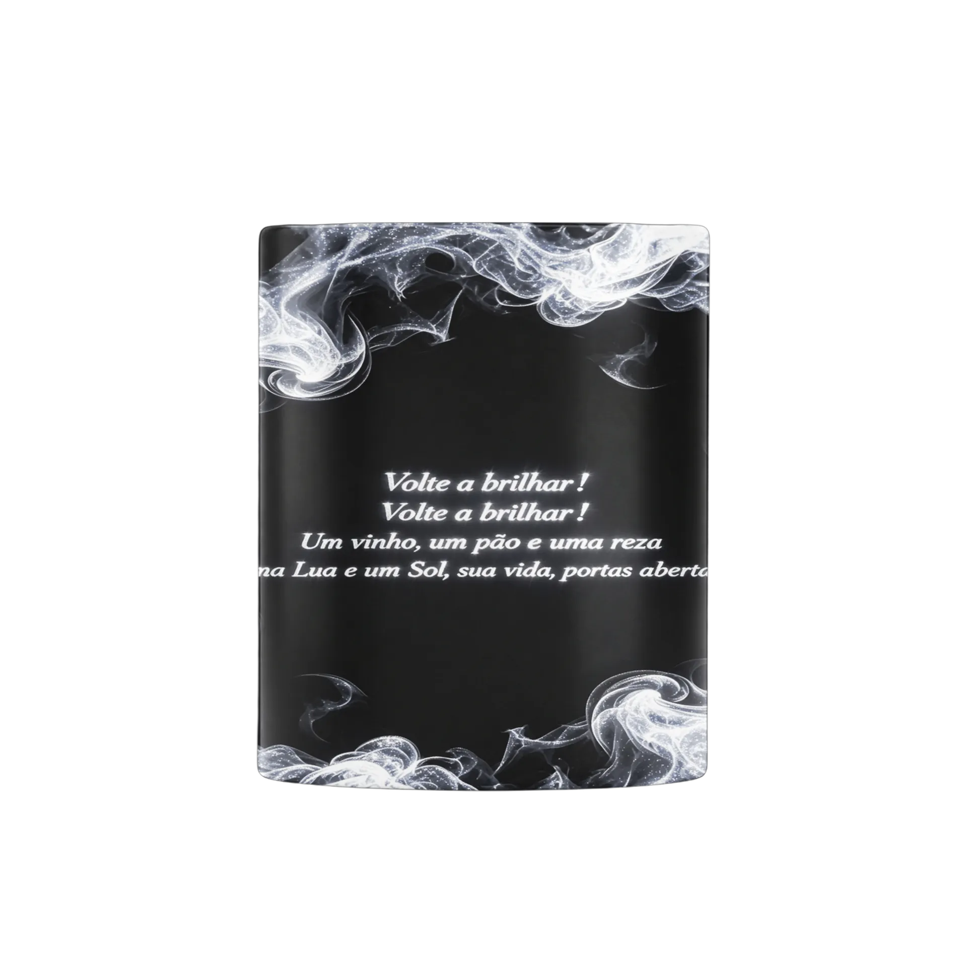Caneca Porcelana Frase Inspiradora Um vinho 325ml - Imagem 3