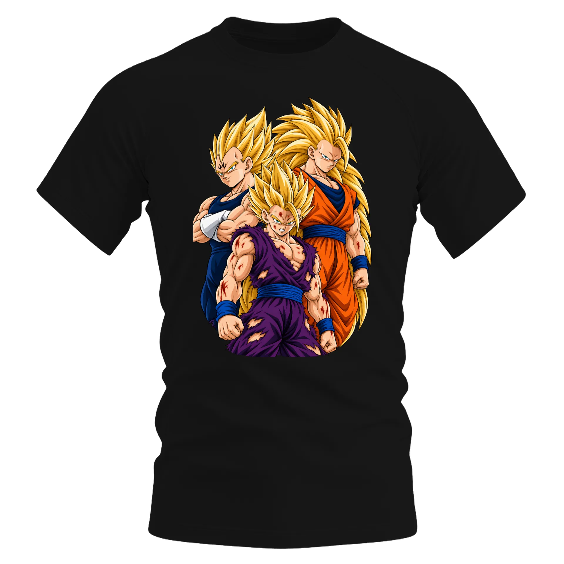 Camiseta DryFit Goku, Vegeta e Gohan - Imagem 3
