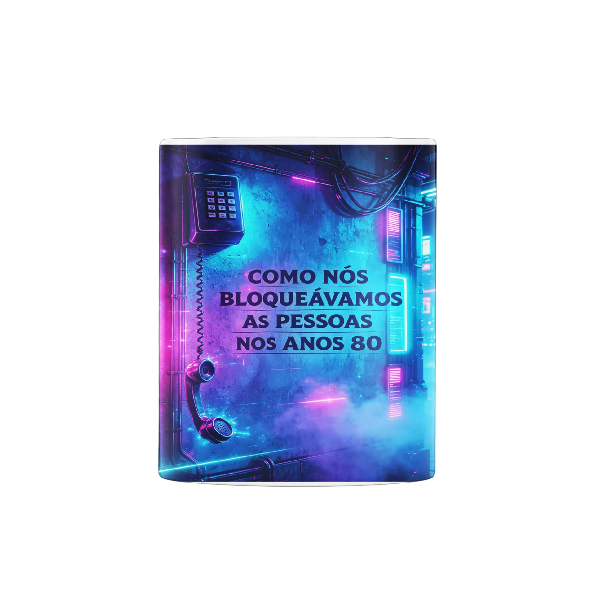 Caneca Porcelana Frase Humorística 325ml - Imagem 3