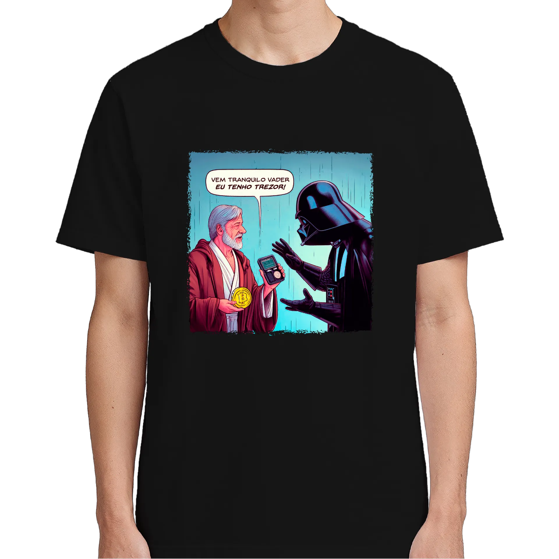 Trezor Vader Camiseta - Imagem 5