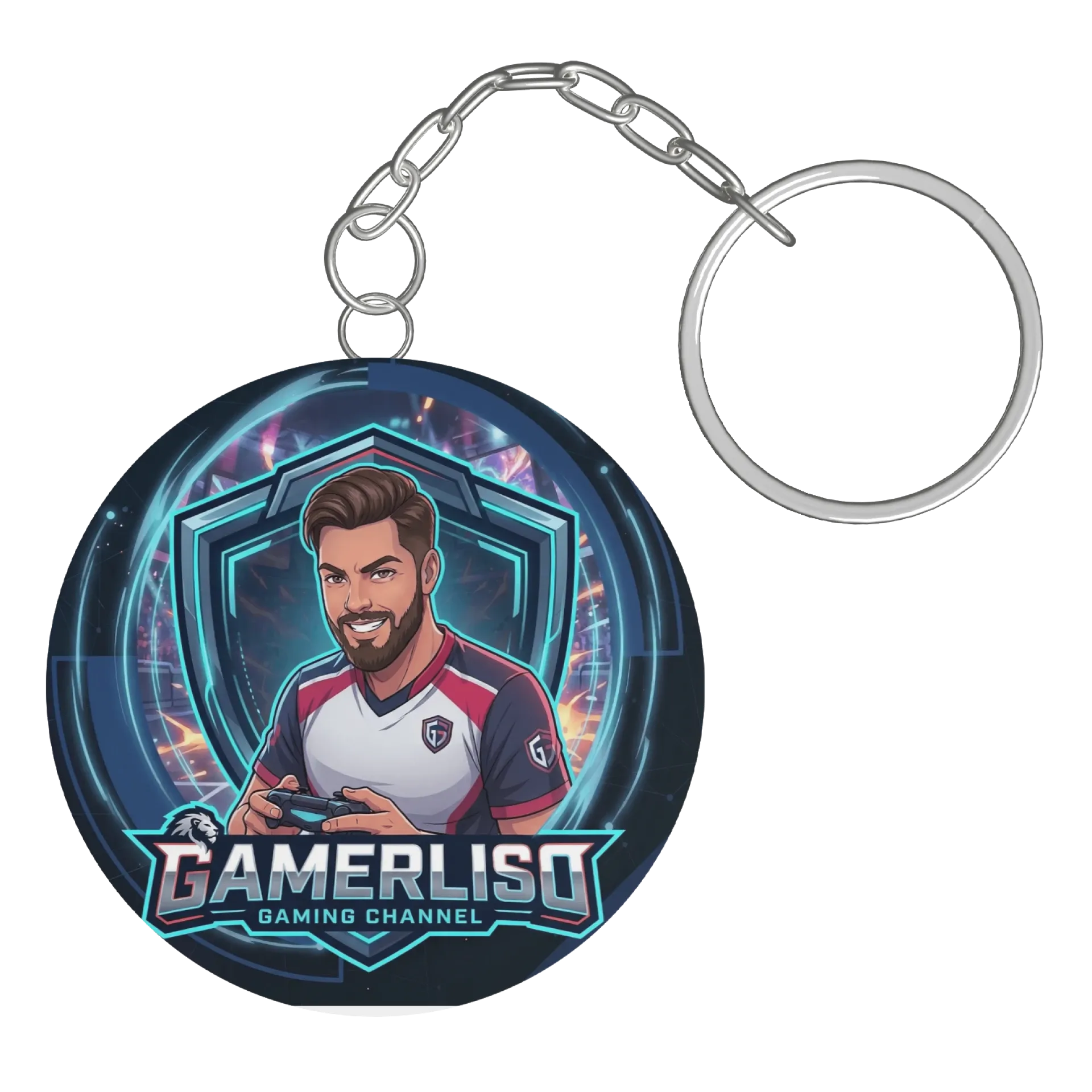 Chaveiro personalizado de Gamerliso