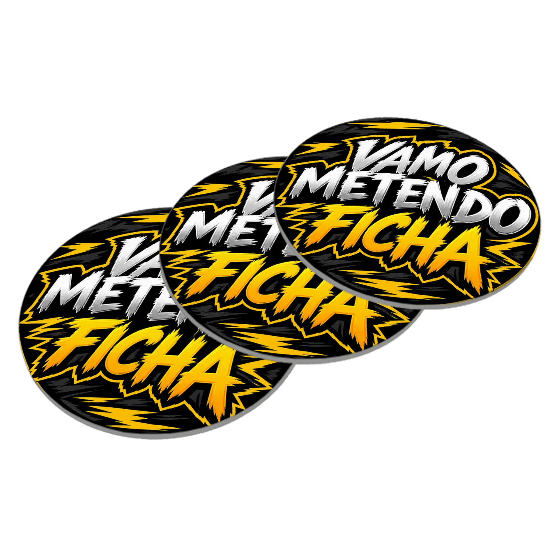 PORTA COPOS VAMO METENDO FICHA - Imagem 2