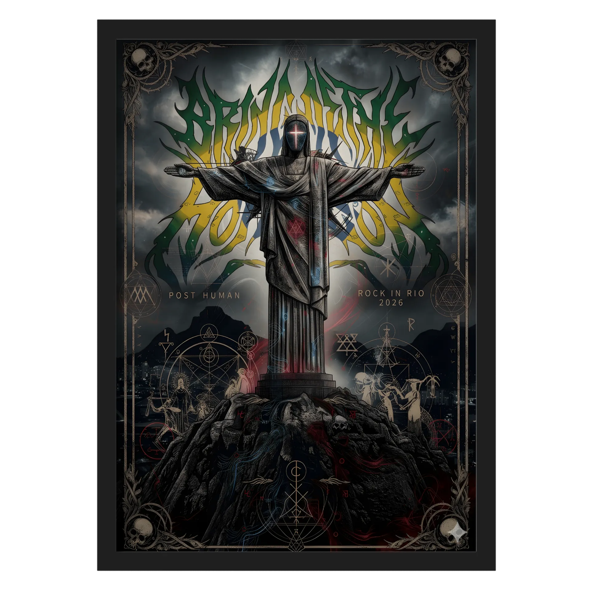 Quadro bring rock - Imagem 1