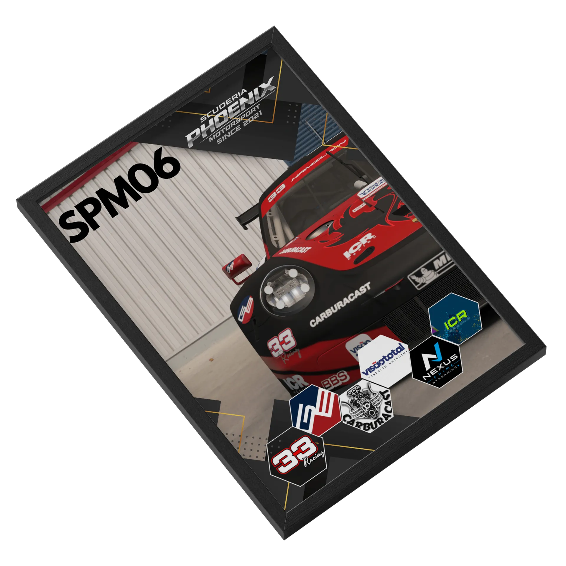 Quadro Porsche SPM06 Livery 2025 - Imagem 2
