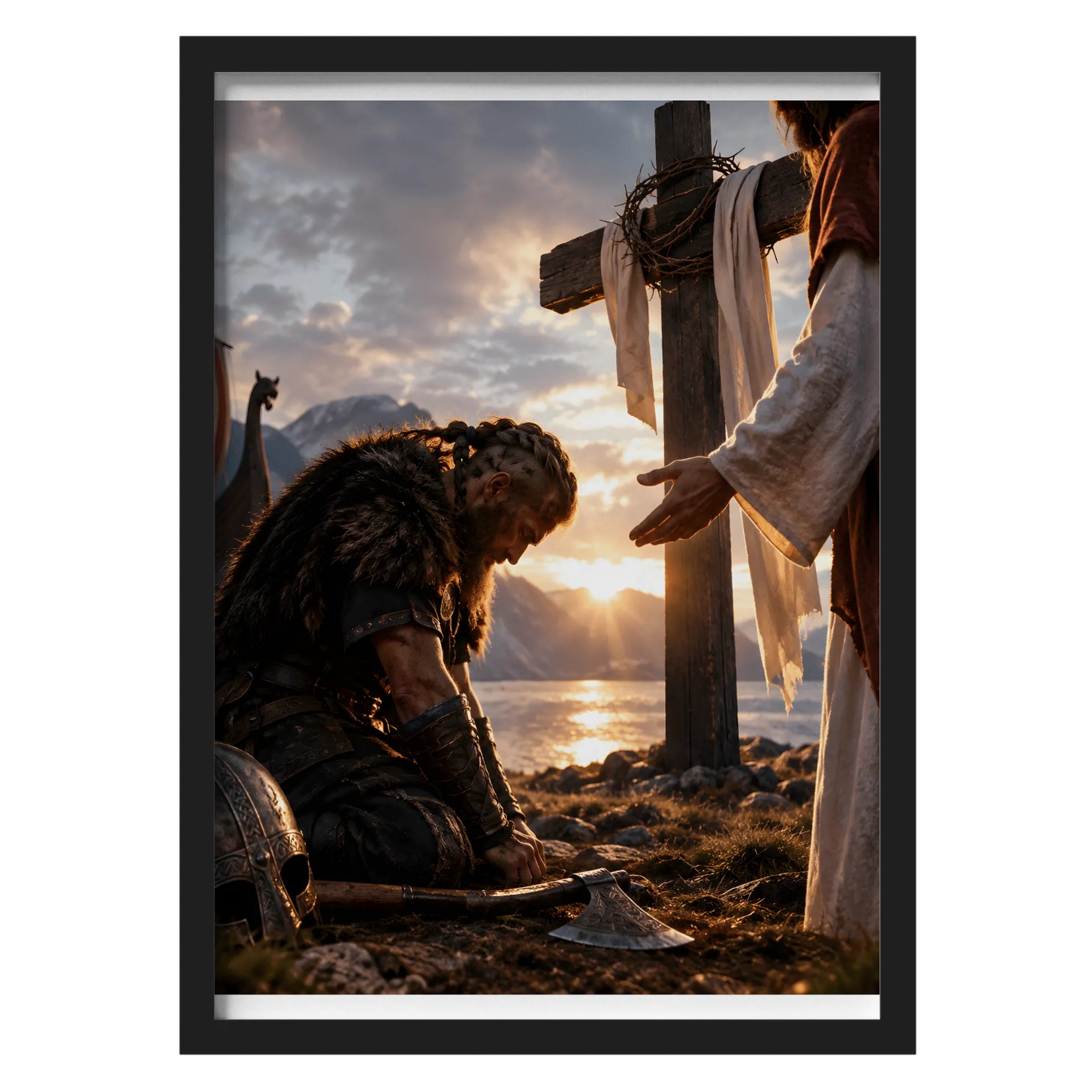 Quadro A3 personalizado Com Vidro - Imagem 1