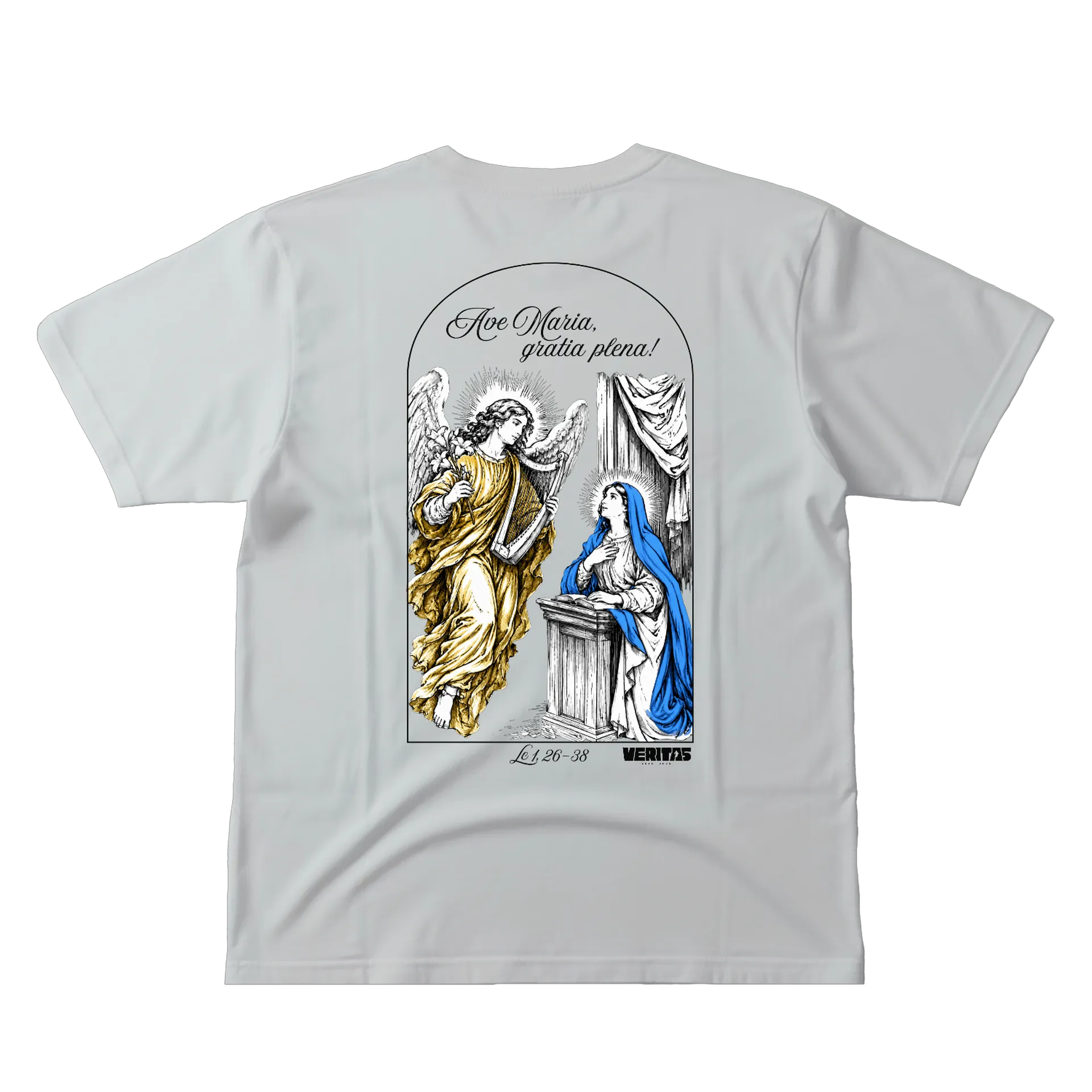 Camiseta - Ave Maria Gratia Plena - Anunciação - Imagem 3