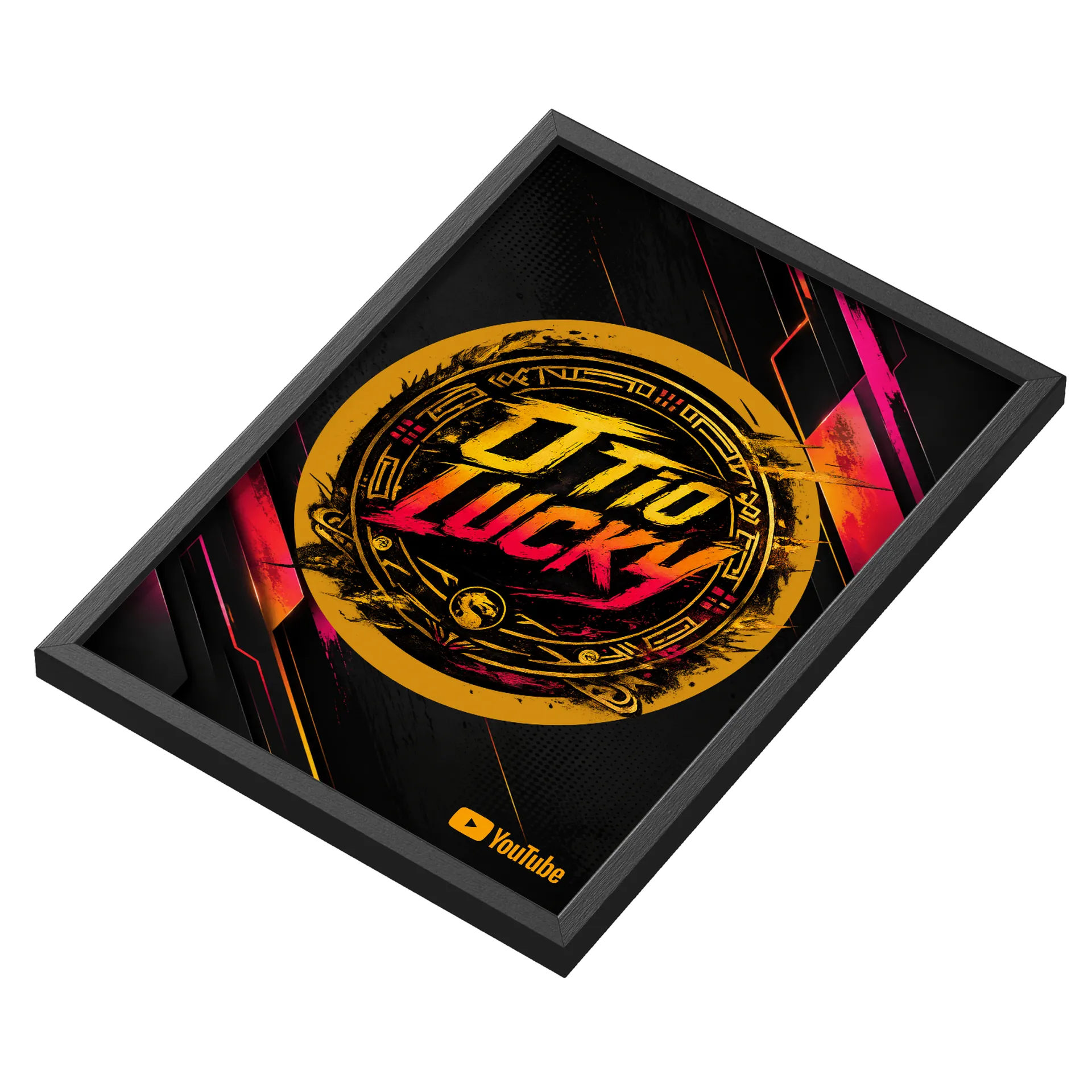 Quadro A3 personalizado de O tio Lucky — imagem 3 de 3