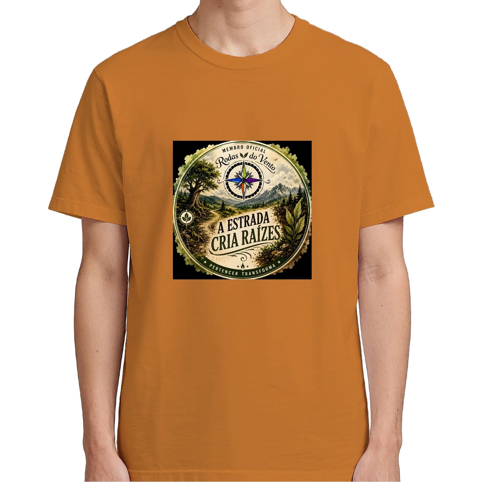 Camiseta Criando Raizes de RodasdoVento — imagem 4 de 6