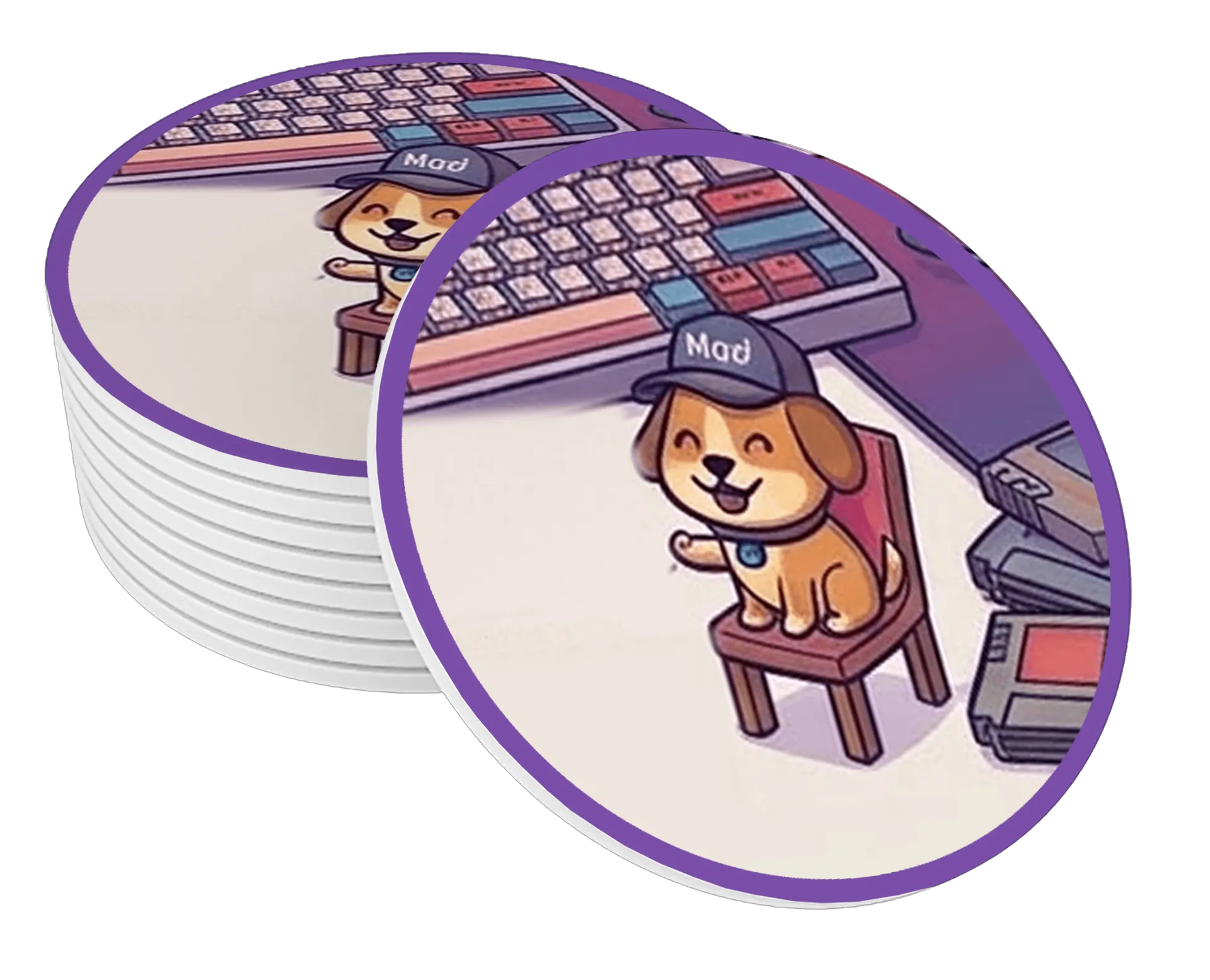 Porta -Copos Zayori Club - Dog Gamer - Imagem 1